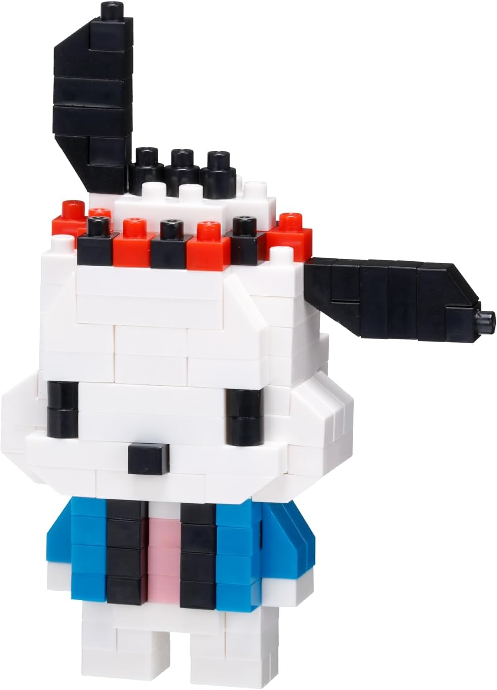 Kawada NBCC_219 Nanoblock, Pochacco Happi 1.2 X 4.1 X 7.1 Inches (3 X 10.5 X 18 Cm), for Ages 12 and up Interior, Hobby