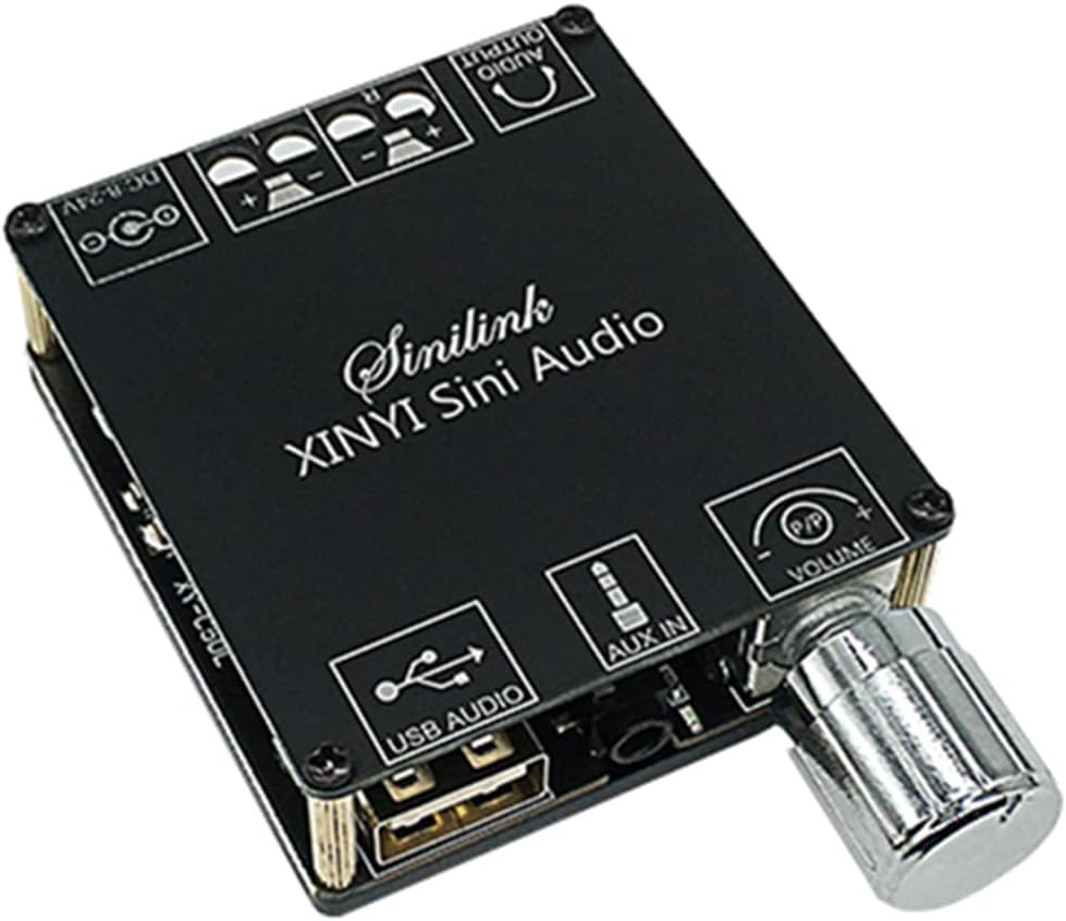 Daiilg XY-C50L Bluetooth 5.0 AUX Digital Power Amplifier Board 2X 50W Speaker Stereo Audio AMP Module Home Music image number 6