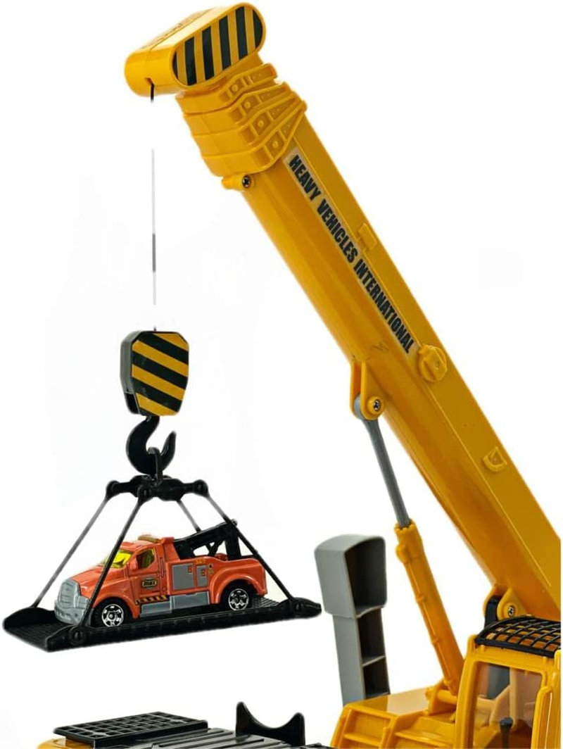 Big Daddy Extra Large Crane Truck Extendable Arms & Lever to Lift Crane Arm Crane Truck image number 3