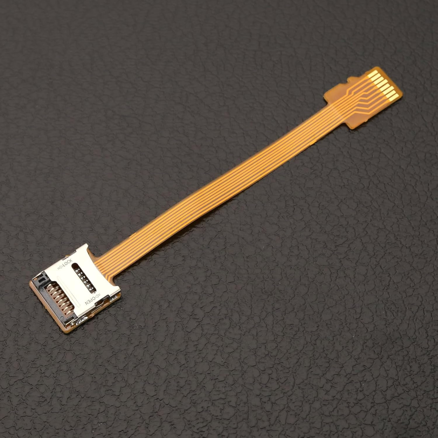 Emagtech TF Memory Card Micro SD Extension Cable Compatible with Micro TF Card Smartphones PDA MP3/MP4 Player GPS Flat FPC Extender Cable 9.4Cm image number 3