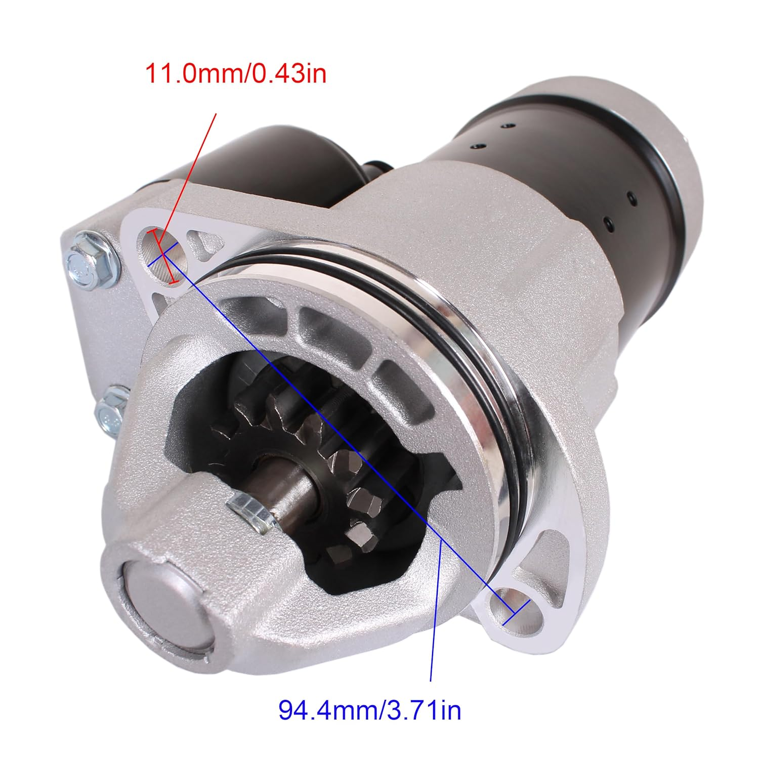 Engine 4011979-479 4012855-479 4014946-479 40149 4011979 4016293 Starter Motor for Polaris ATV Sportsman Xp 850 ESP 850CC / S1144-824 S02235 S114-939 S114-939A for Hitachi, 6581-200-338-0 for Iseki