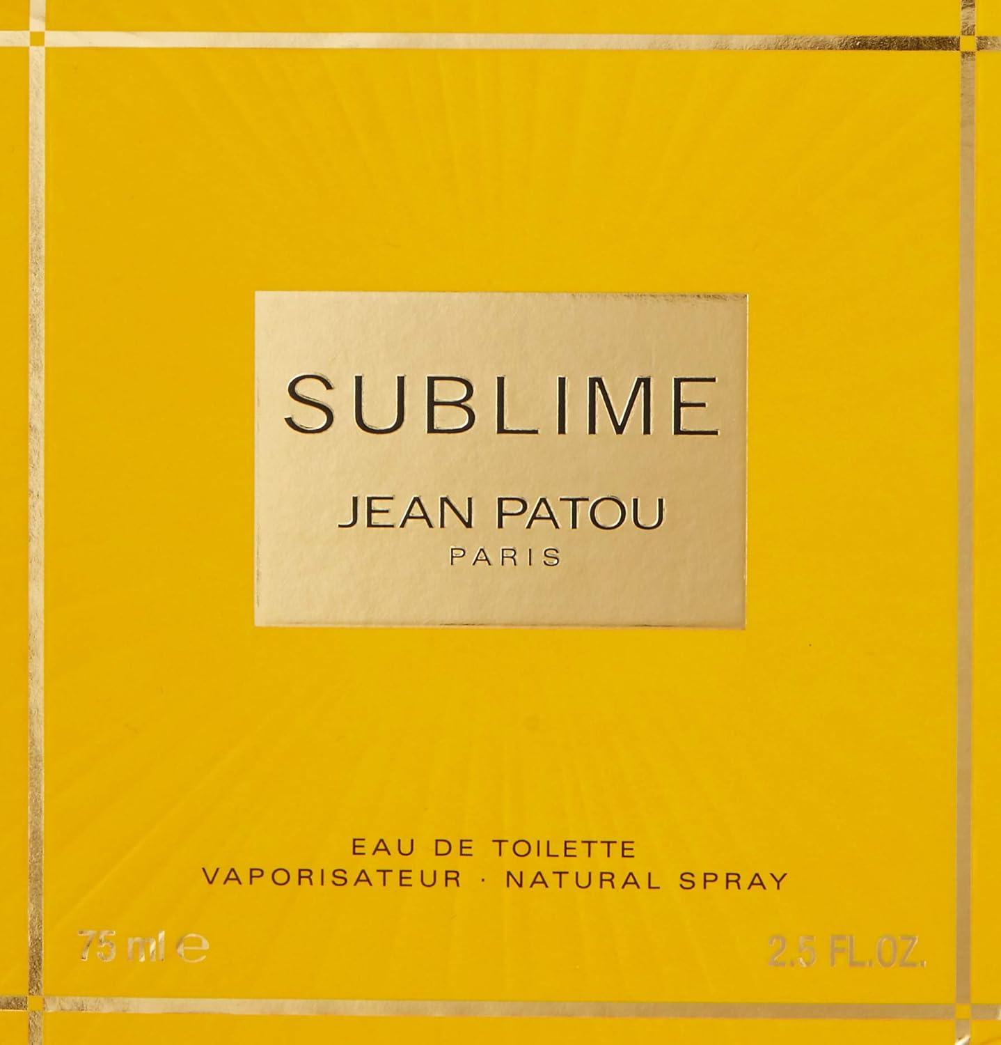 Jean Patou Sublime Eau De Toilette Spray for Ladies 75 Ml image number 4