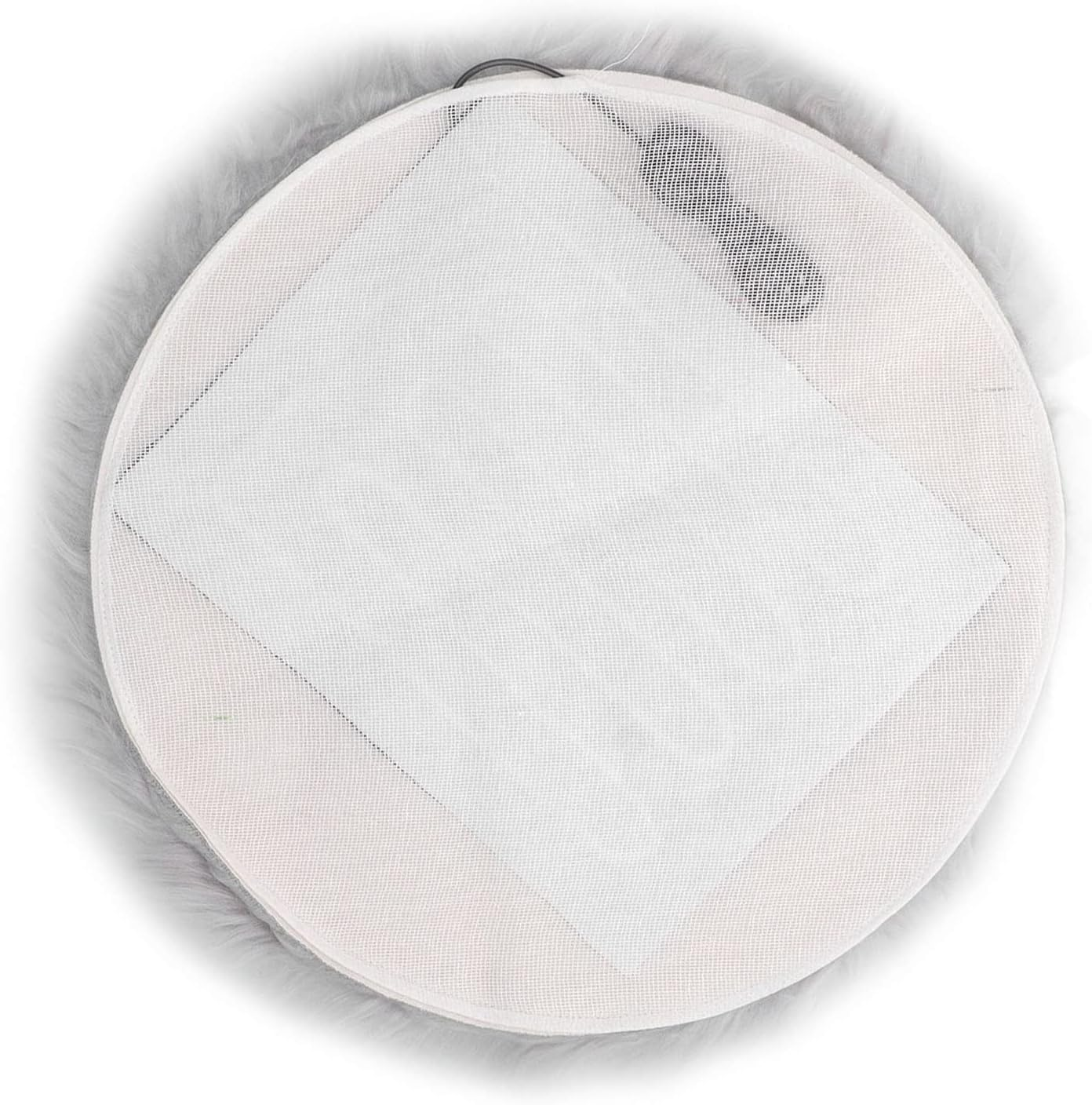 Heated Cat Bed, Plush Imitation Mink Hair Pet Heating Pad Adjustable Constant Temperature Dog Heating Pad Heating Pad for Cats Dogs(Grey) image number 3