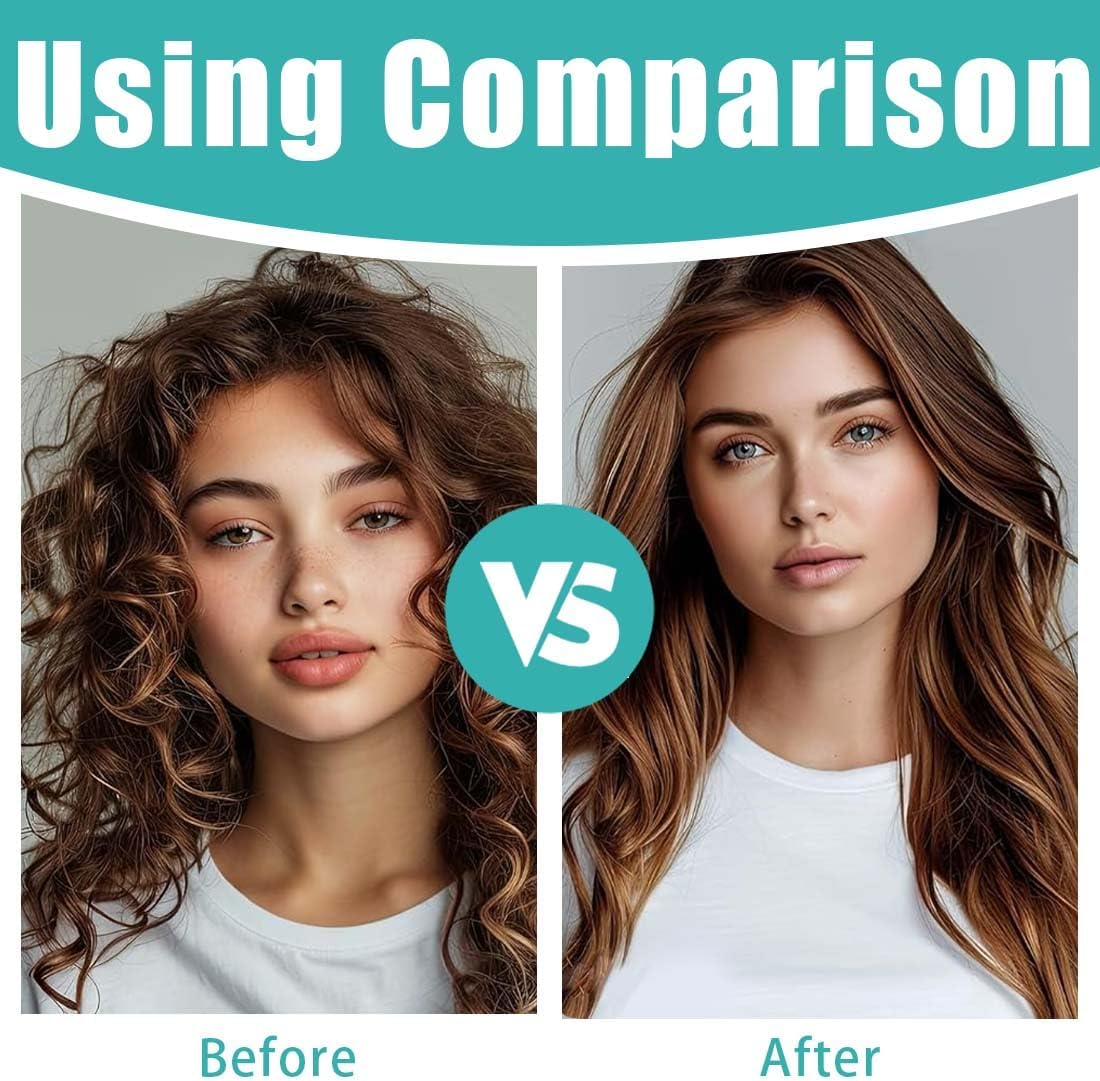 GXGM 1 X Brush Curl, Curl Hair Brush, Curl Define Styling Brush, Curling Brush, Define Styling Brush, Bouncy Curl Brush for Detangling, Shaping and Defining, Green, Black, A image number 4