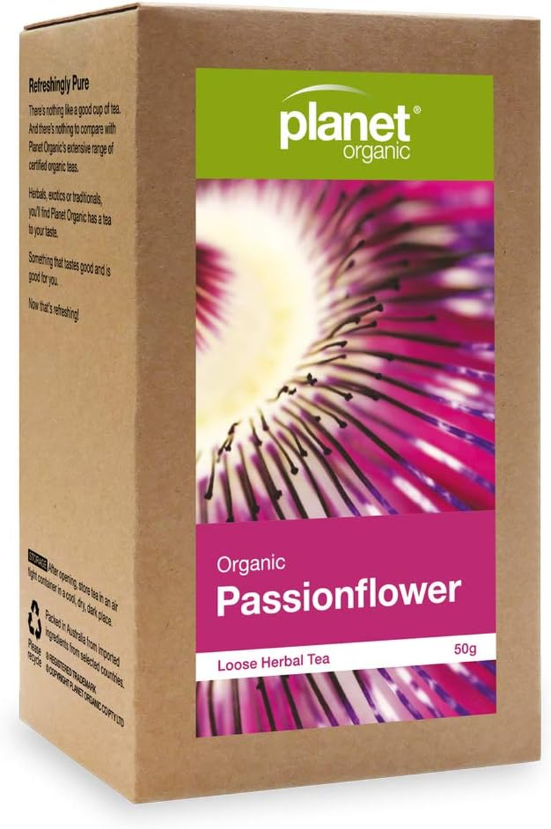 Planet Organic Passionflower Loose Leaf Tea, 50 G