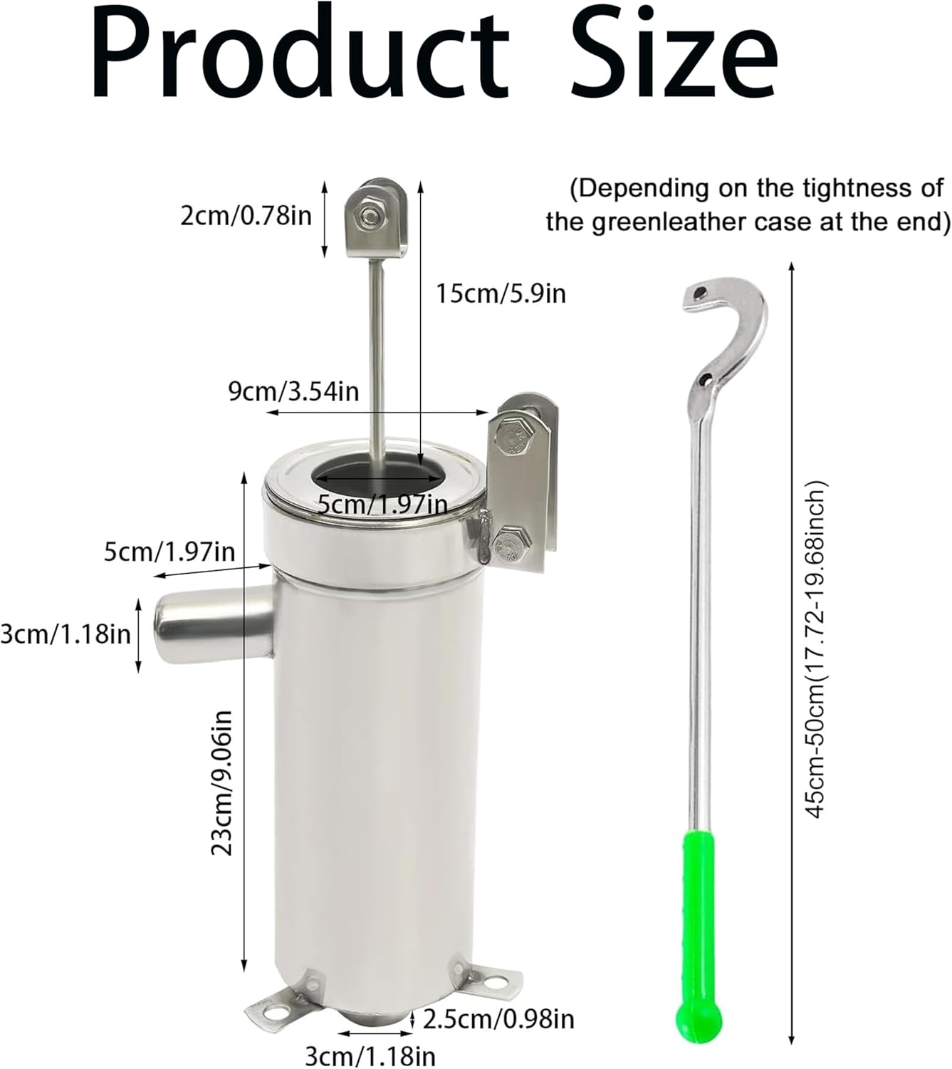 Stainless Steel Manual Well Pump Kit - 30M Deep Water Suction Hand Pump for Groundwater, Home, Garden & Farm Use (No Electricity Needed) image number 5