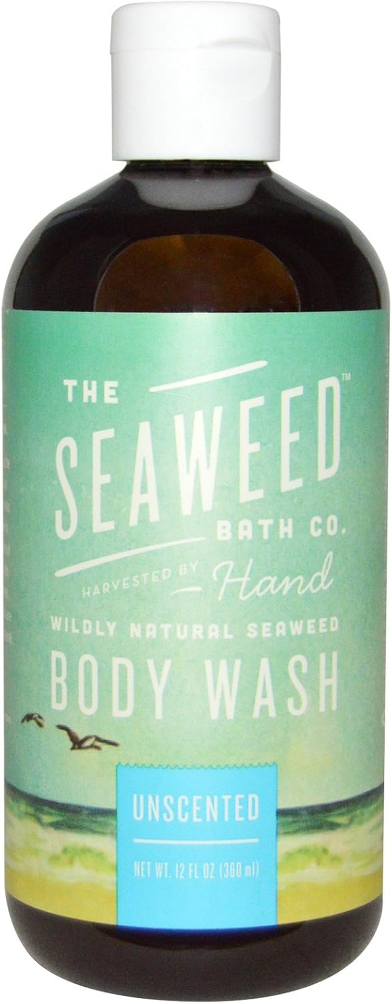 Seaweed Bath Company - Wildly Natural Seaweed Body Wash Unscented - 12 Oz.