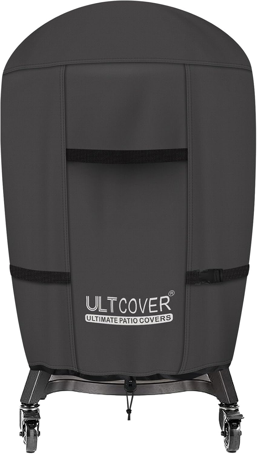 ULTCOVER Outdoor Waterproof Charcoal Kettle Grill Cover for Most 26 Inch round Smoker Size up to 33&rdquo; Dia X 38&rdquo; H