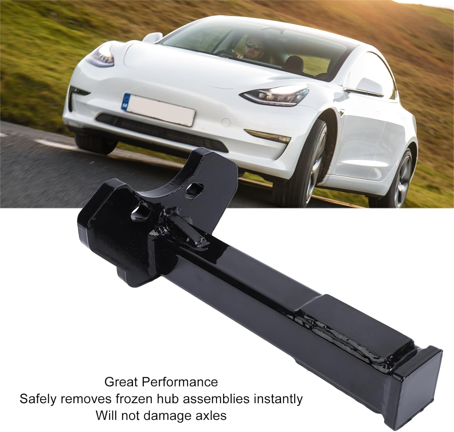 Nutriess Wheel Bearing Hub Removal Tool Kit Universal High Strength Steel 5 6 8 Lug Hubs Efficient Disassembly for Automotive Repair image number 6