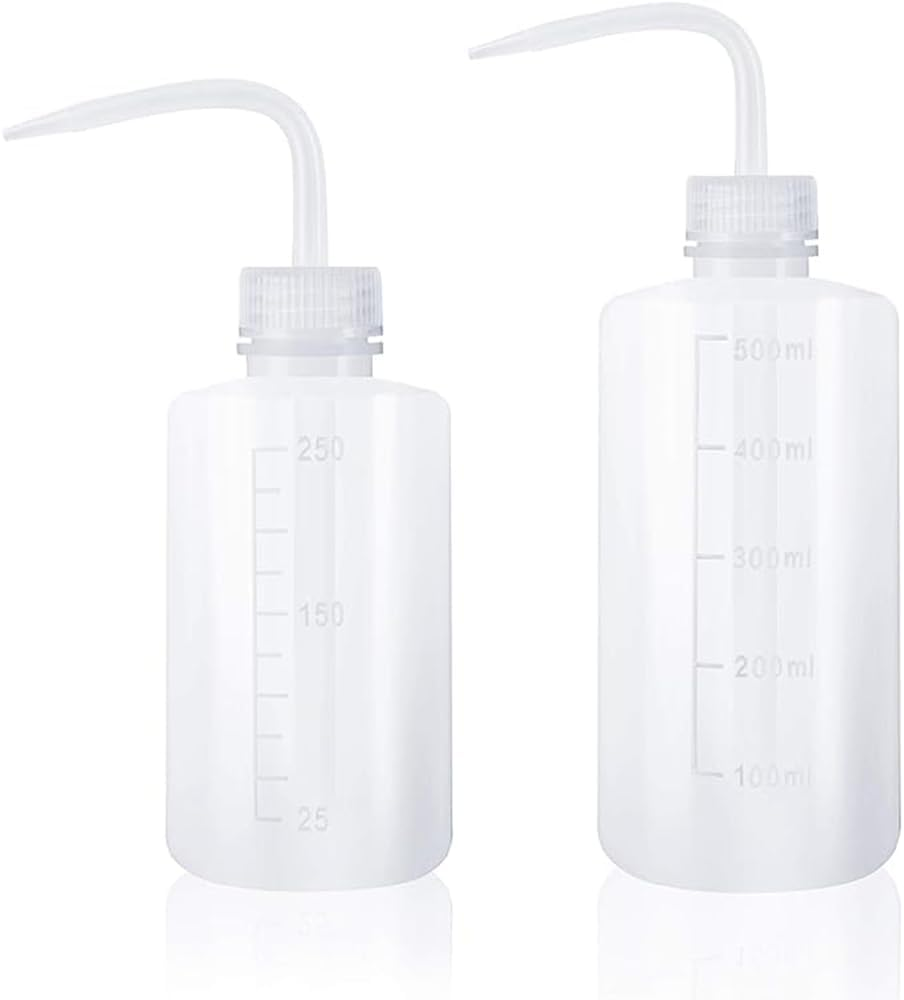 2 Pcs 250Ml/500Ml Safety Squeeze Washing Bottle, Succulent Watering Tools, Water Squirt Irrigation, Sprinkling Can, Plastic Wash Plant image number 3