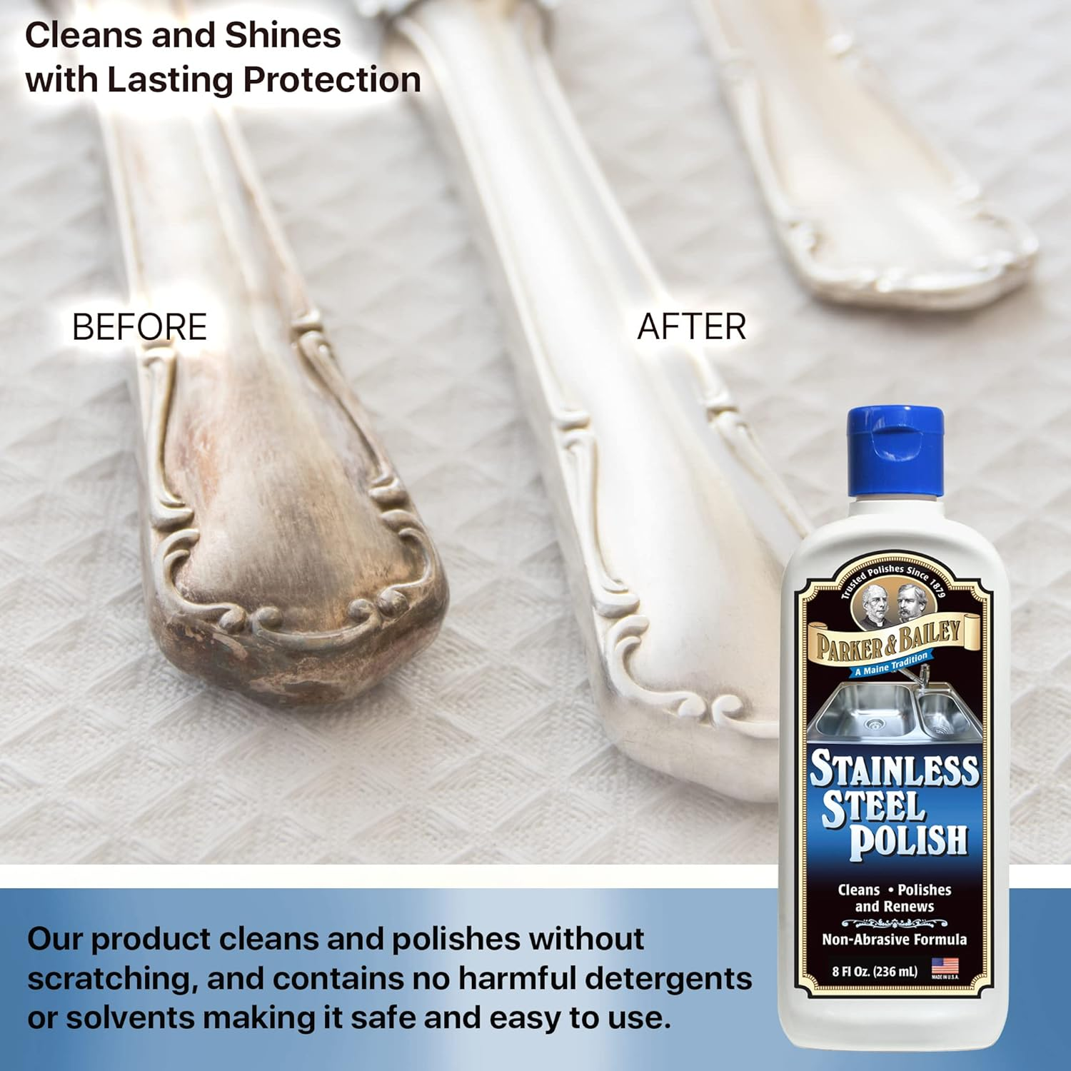 Parker Bailey Stainless Steel Polish, 1, Piece image number 3