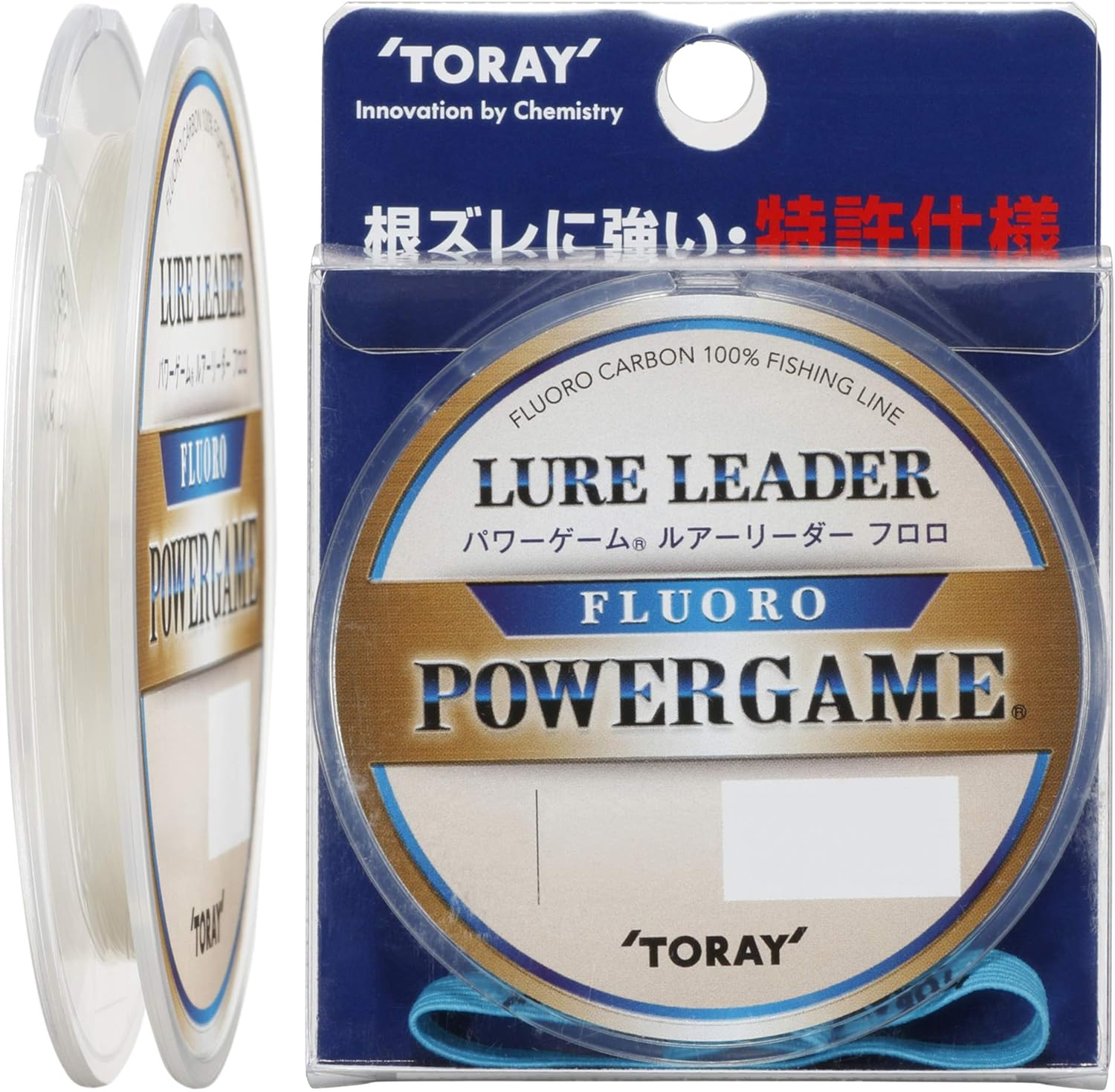 Toray Power Game Lure Leader, Fluoro, 98.4 Ft (30 M), Natural image number 1