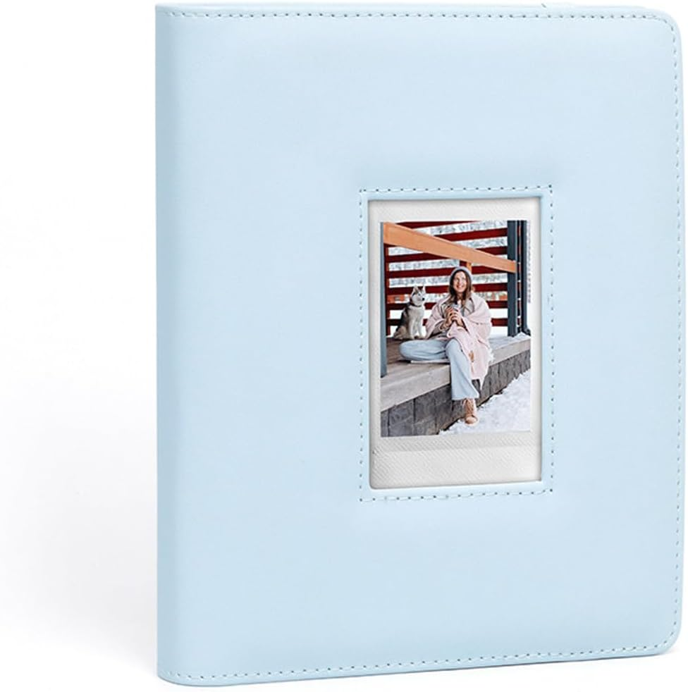 LAYOMI 288 Pockets Photo Album for Fujifilm Instax Mini 11 12 40 90 Evo Liplay Instant Camera, Photo Album for Polaroid Kodak HP Zink 2X3" Photo (White)