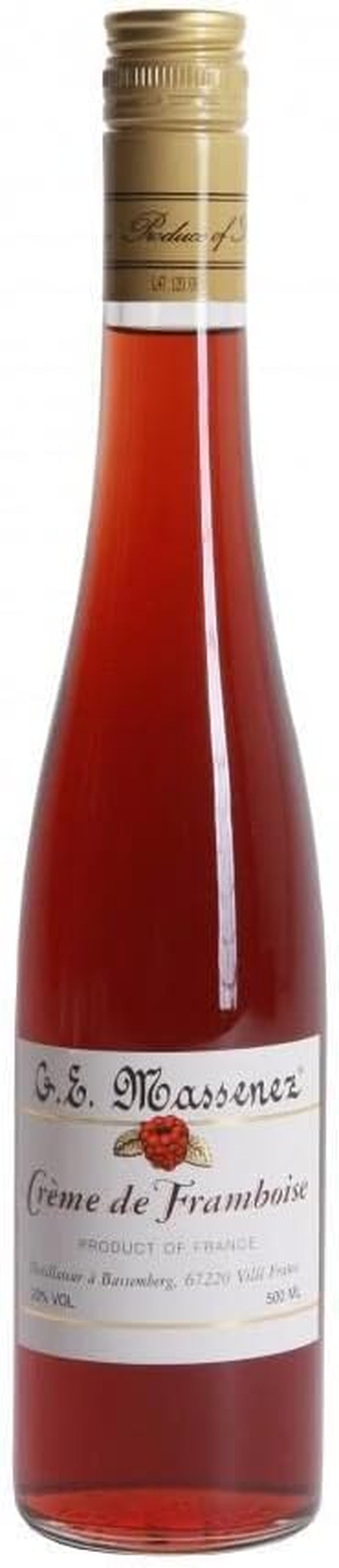 Massenez Creme De Framboise Liqueur 500 Ml