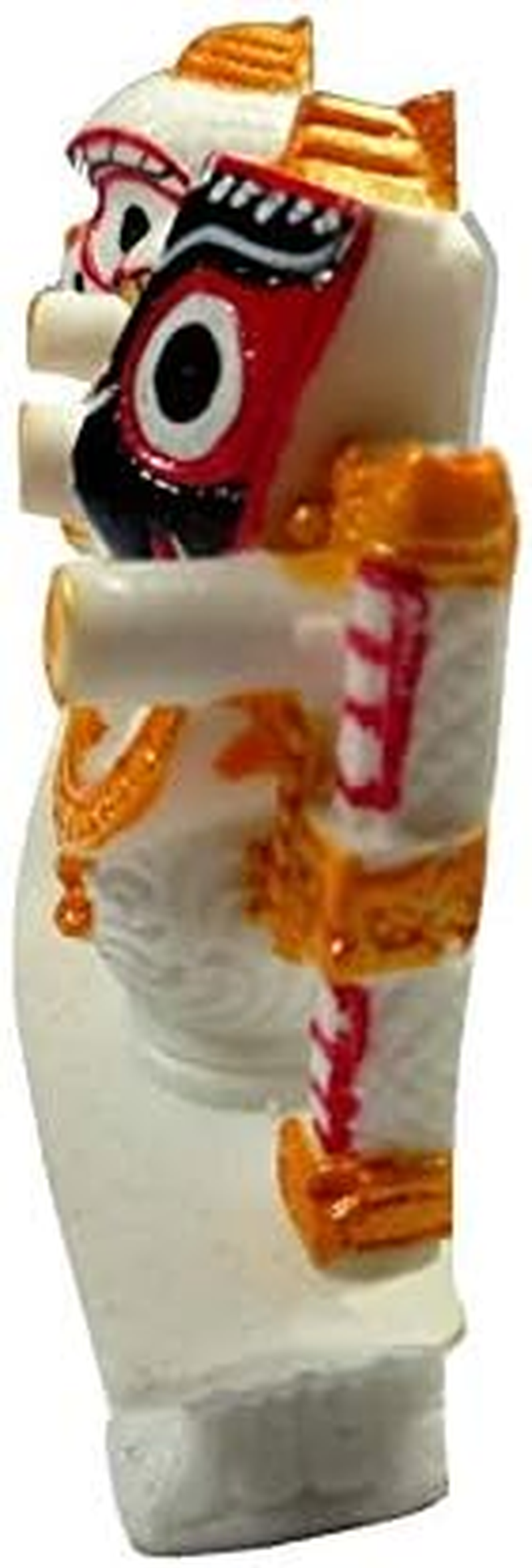 ORIVILLE Jagannath Balabhadra and Shubhdra Marble Dust Idol/ Murti for Car Dashboard, Home D&eacute;cor and for Puja. Best for Puja, and Gift. image number 4