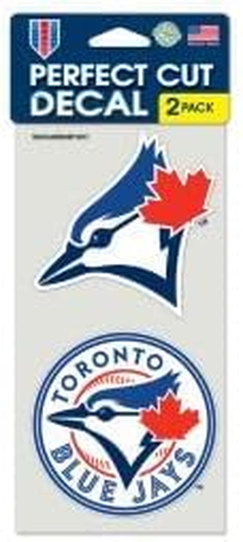 (Toronto Blue Jays) - MLB Perfect Cut Decal (Set of 2) image number 1