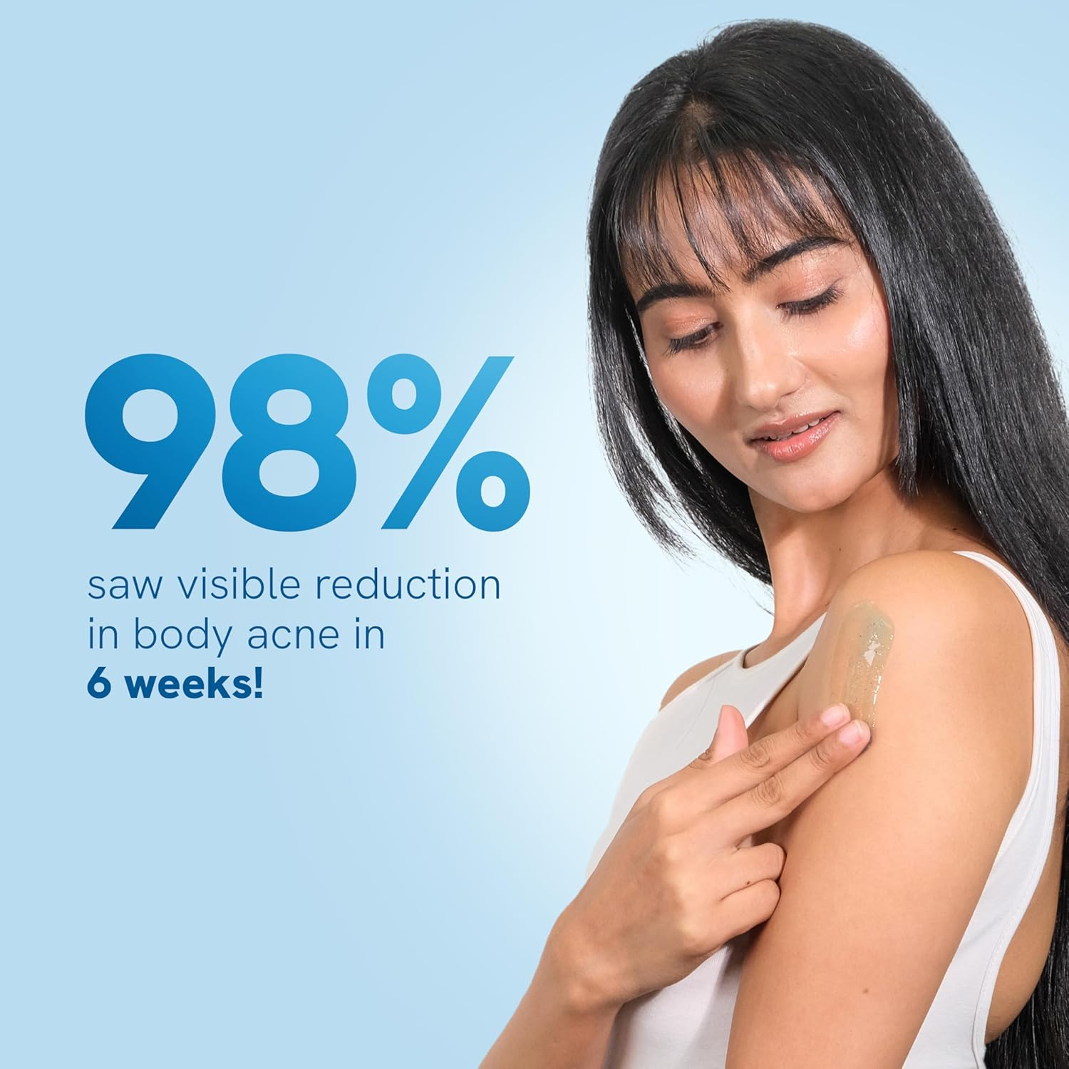 Be Bodywise Strawberry Skin Pack | with 1% SA Body Wash, 5% Lactic Acid Body Lotion & 10% AHA Scrub | Exfoliates, Reduces Body Acne, Strawberry Skin & Uneven Skin Texture | 650Ml image number 6