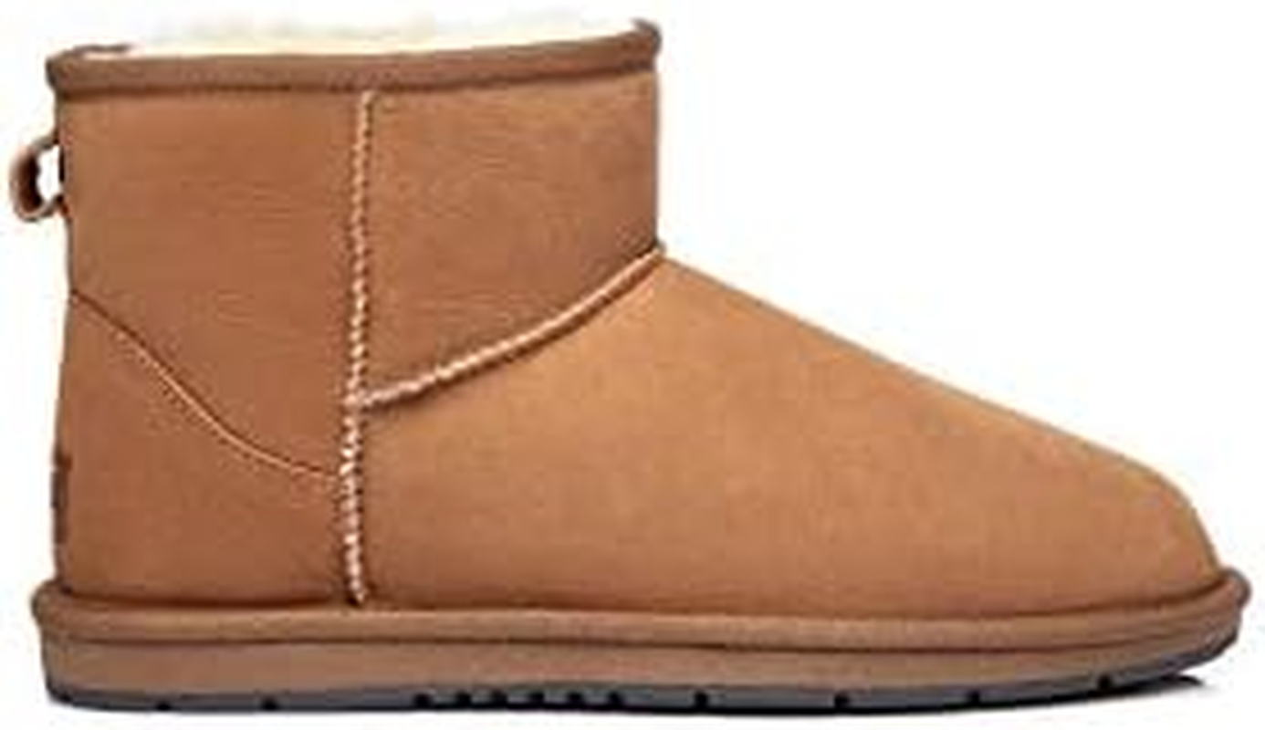 UGG AUSTRALIAN SHEPHERD Australian Wool Classic Mini Suede Unisex Ankle Boots image number 5