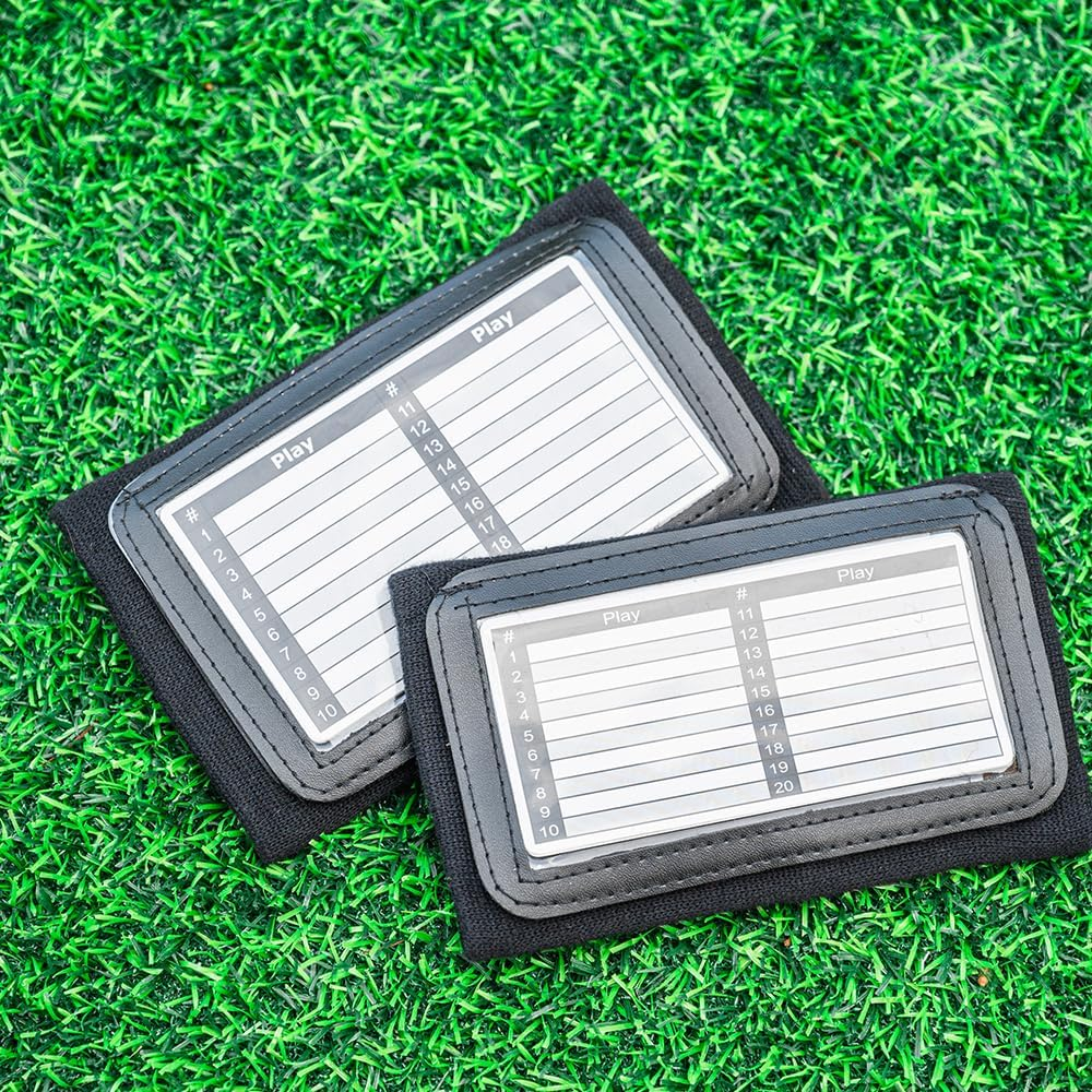 Football Wrist Coach 5 Pack - Playbook QB Wristband with Triple Windows - Great for Flag and Tackle Football image number 1