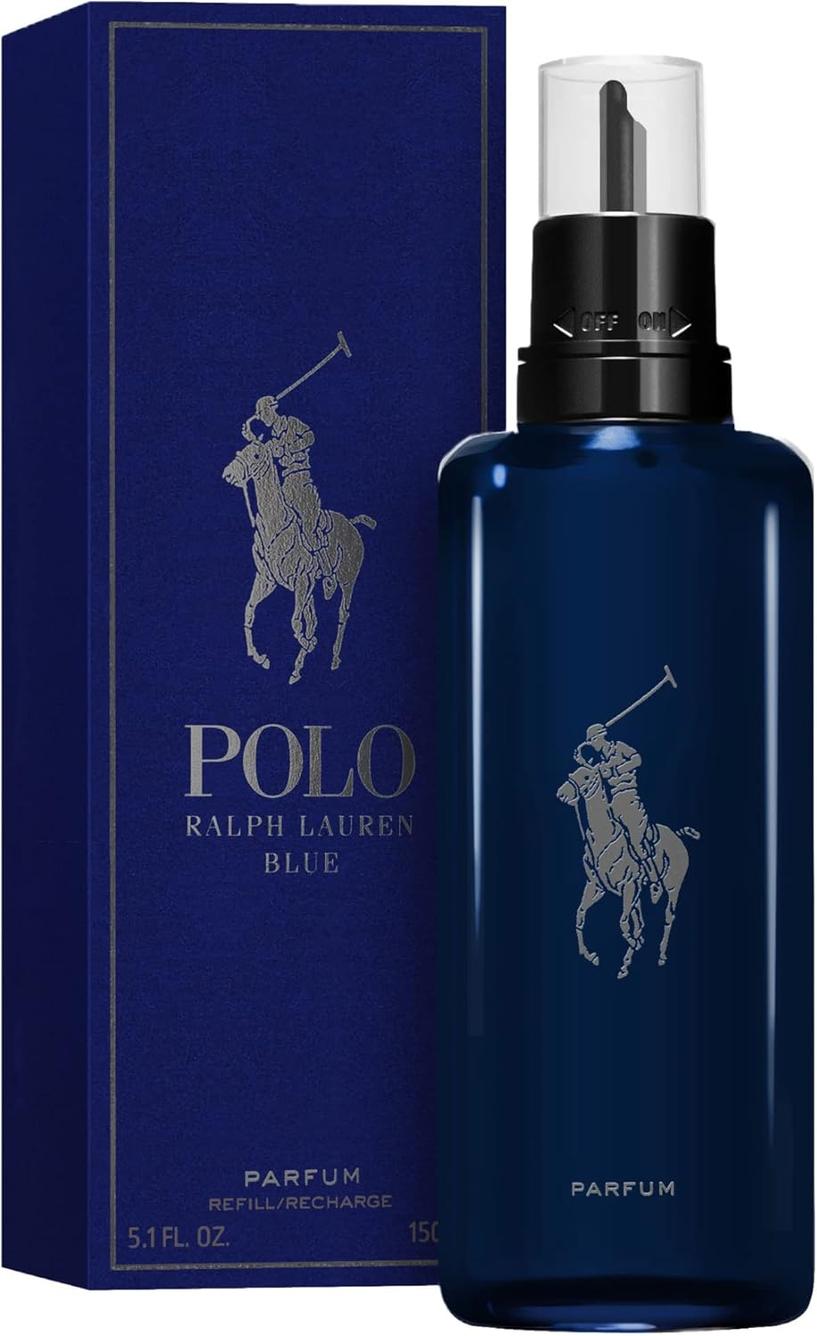 Ralph Lauren Polo Blue, Parfum for Men, Strong Aquatic and Sensual Scent, 150ML REFILL image number 1