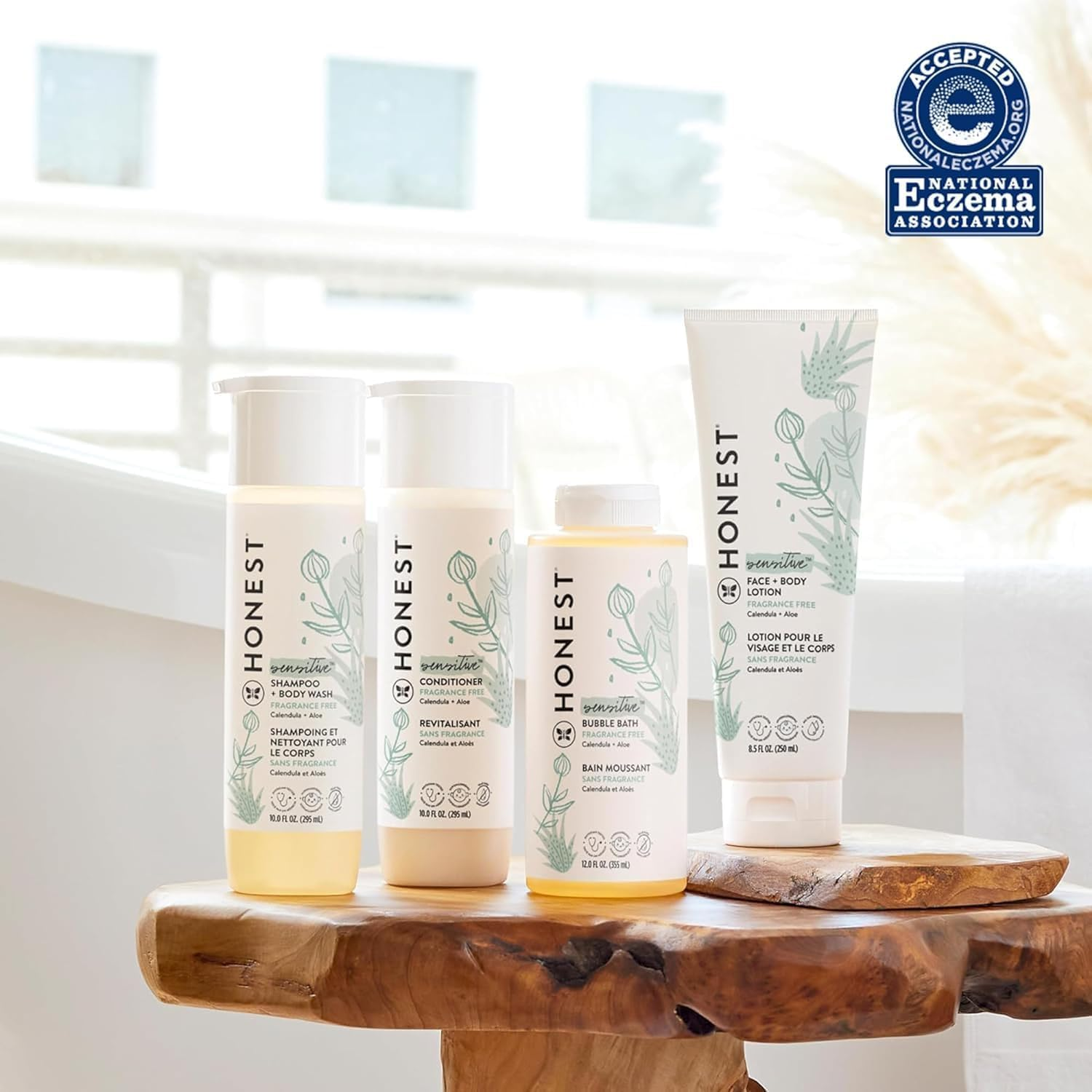 The Honest Company Fragrance-Free Face + Body Lotion