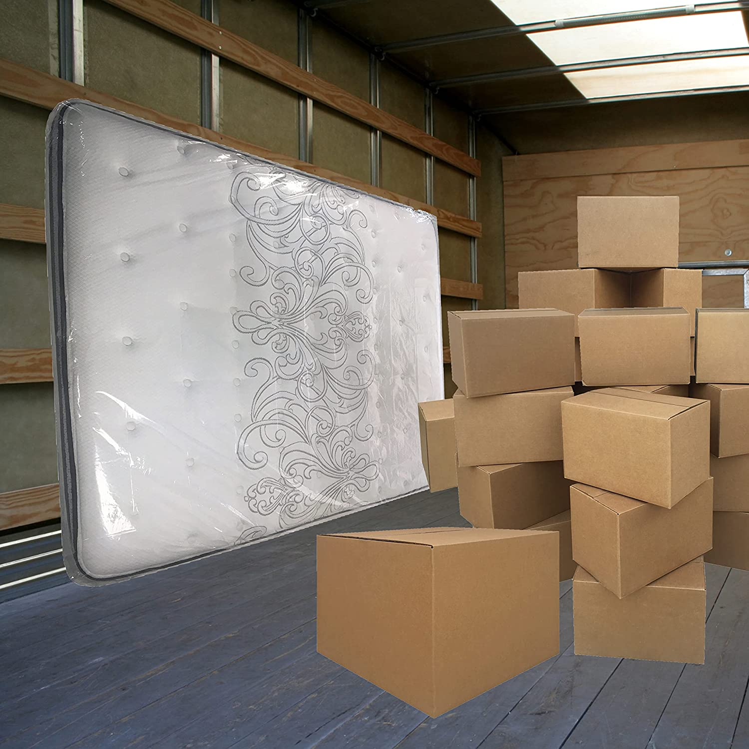 UBOXES Queen Size Mattress Covers/Bags 61" X 15" X 104" Moving Supplies (QUEENCOVER02) image number 4