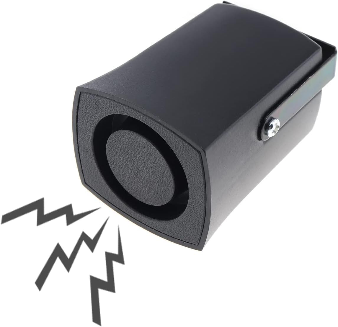 Car Back-Up Alarm, 105Db 12V-24V Waterproof Reverse Beeper, Black ABS Plastic, Universal Fit for Car, Motorcycle image number 2