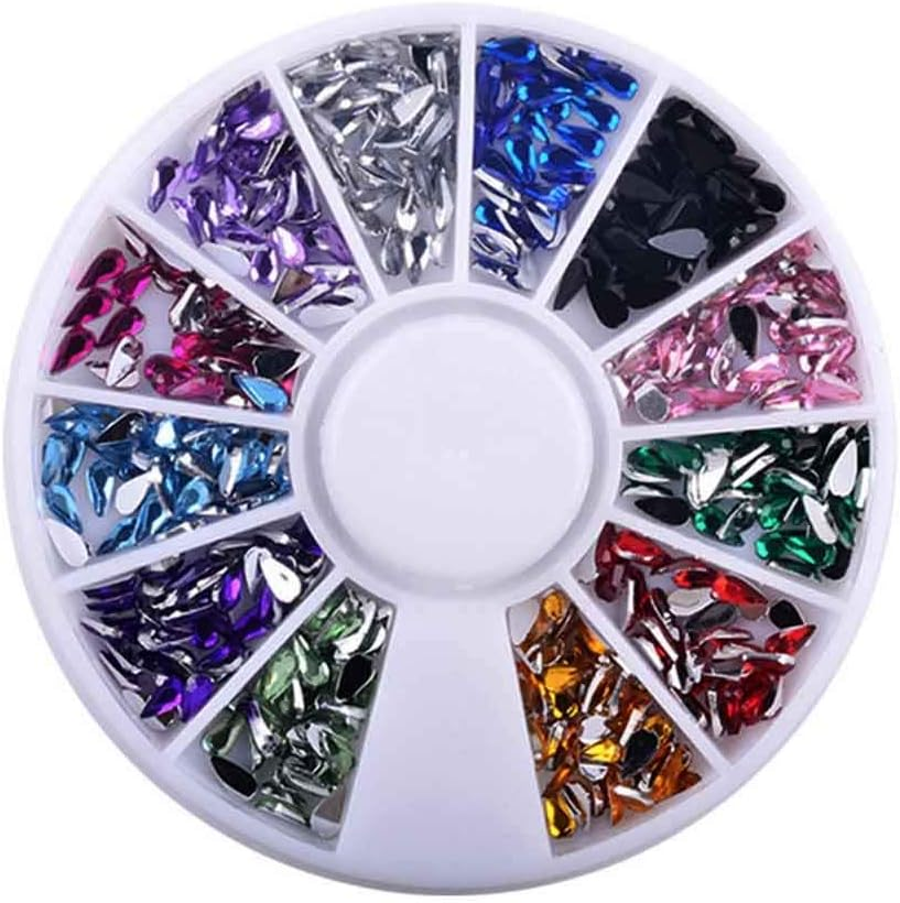 Nail Crystal Nail Crystals Clear Rhinestones Nail Art Rhinestone round Flatback Glass Charms Gems Stones image number 4