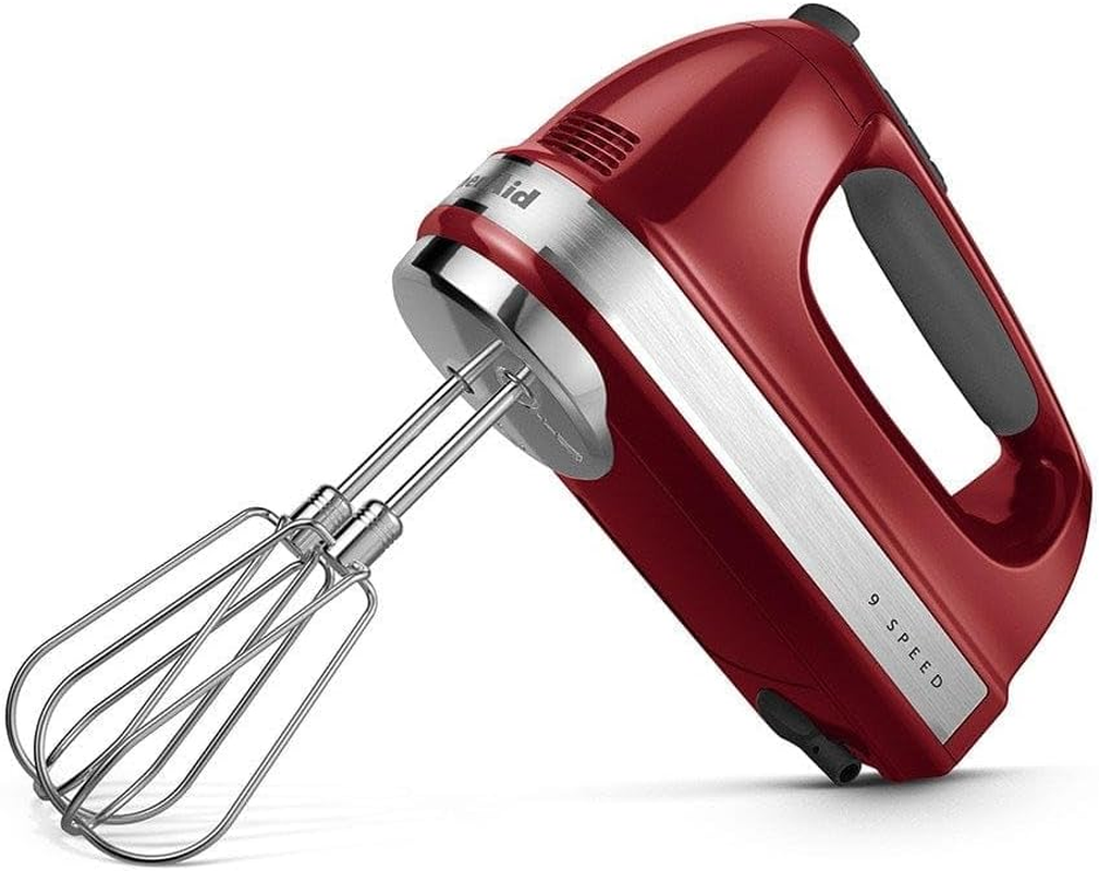 Kitchenaid KHM926 9 Speed Artisan Hand Mixer Empire Red image number 2