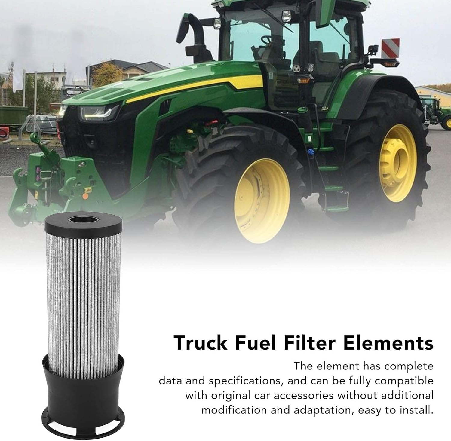 Truck Fuel Filter Element LVA13065 Replacement Premium Metal Material for Compact Utility Tractors OE Number for Heavy Equipment Owners image number 3