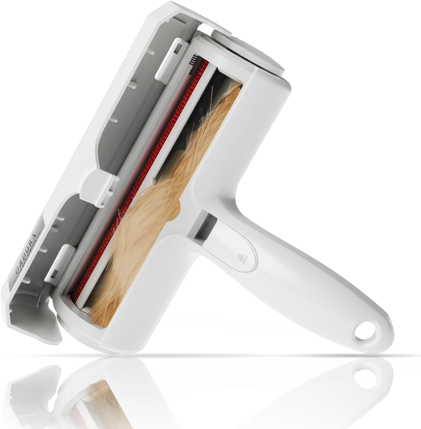 Pet Hair Remover and Reusable Lint Roller, Cat and Dog Hair Remover for Furniture, Couch, Carpet, Clothing and Bedding - Portable, Multi-Surface Fur Removal Tool image number 4