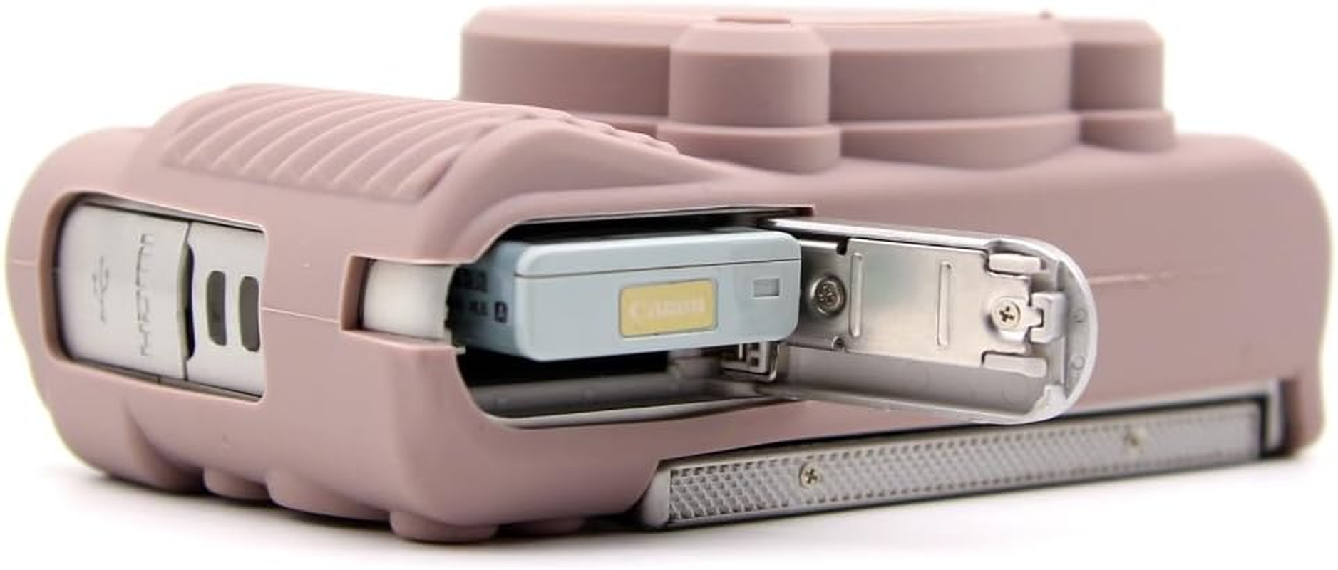 TYUANDOUER SX740 SX730 Camera Case, Soft Silicone Case for Canon Powershot SX740/SX730 HS Camera, Lightweight Skin Rubber Body Protective Cover for SX740 SX730 with Detachable Lens Cap - Grey image number 3