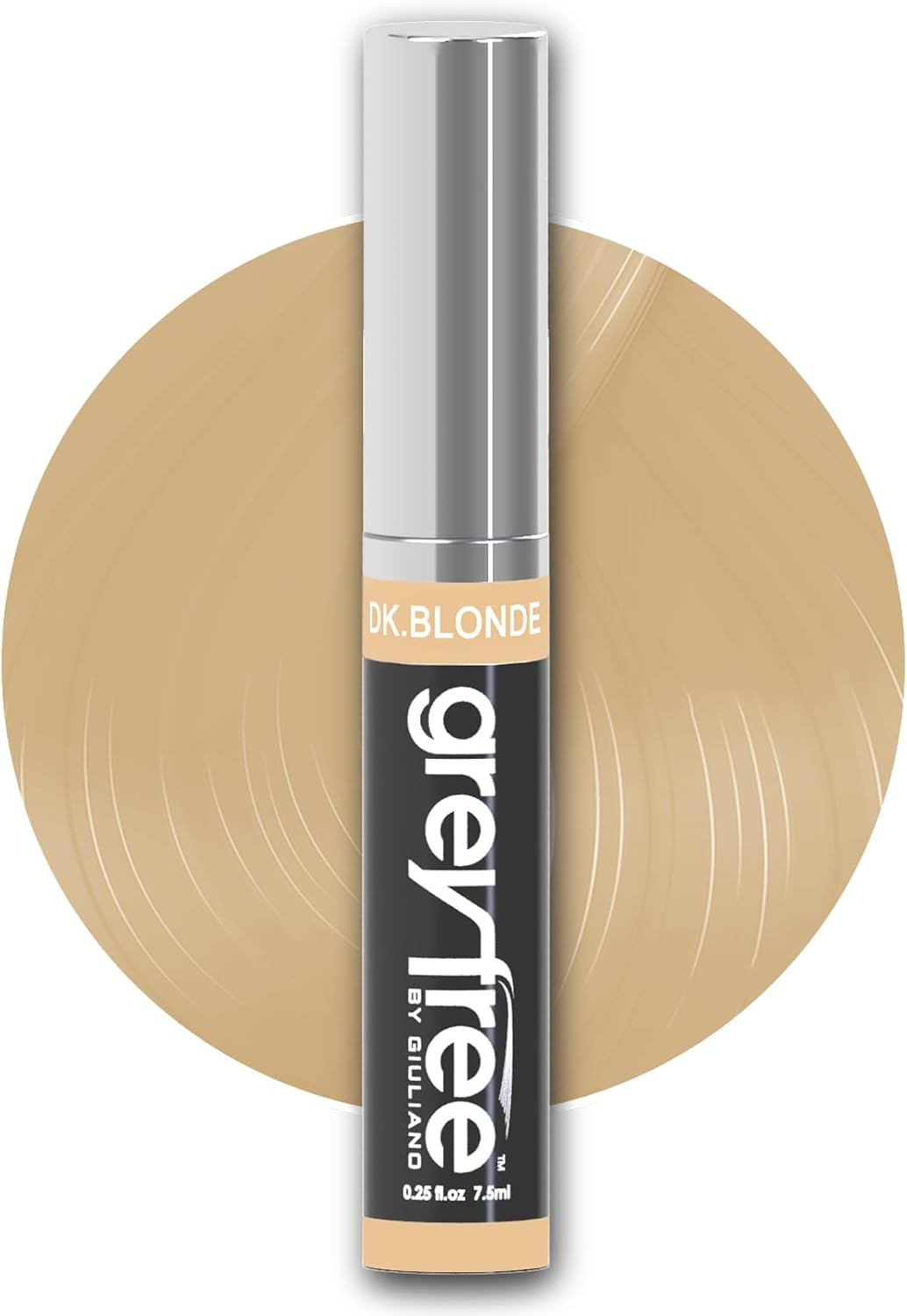 Greyfree Root Touch-Up Hair Mascara Temporary Gray Roots Concealer (DARK BLONDE)