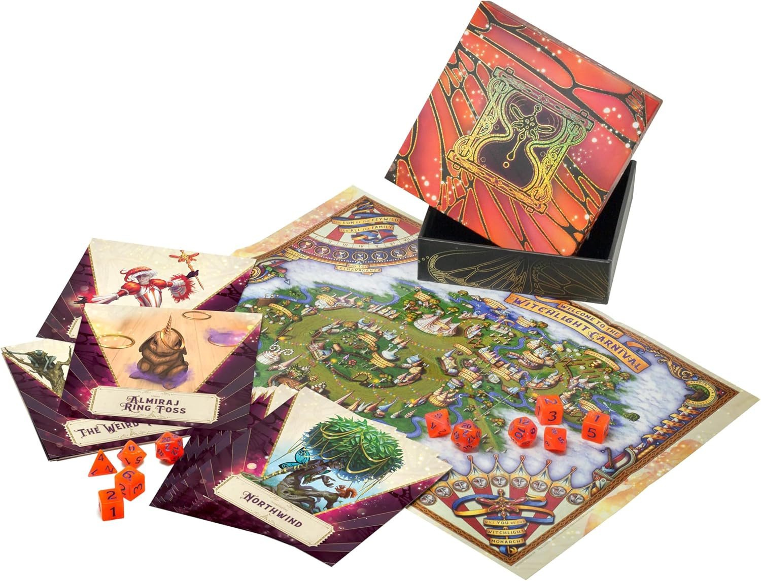 Dungeons and Dragons D&D Dungeons & Dragons the Wild beyond the Witchlight a Feywild Adventure Accessory Kit image number 1