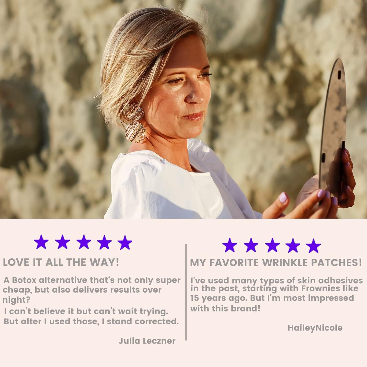 ENROSLU Face Wrinkle Patches 256Pcs - Clear Reusable Pads for Overnight Anti-Wrinkle Treatment - Fine Line Remover Strips to Smooth Eye, Mouth and Forehead - Train Facial Muscles for Smoother Skin image number 2