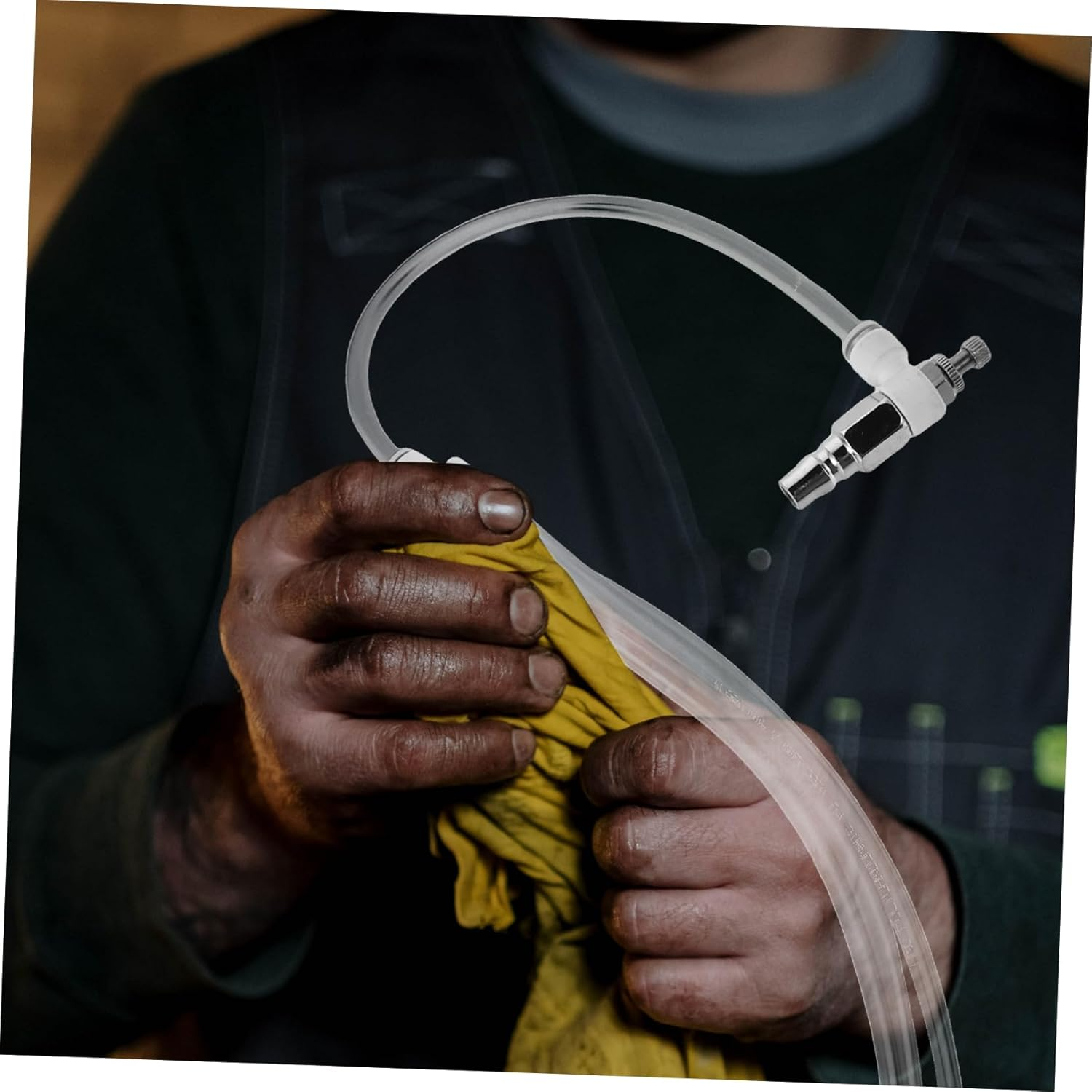 OSOLADY Mini Pneumatic Chamfering Tool Carbon Removal Tool for Car Cleaning Kits image number 1