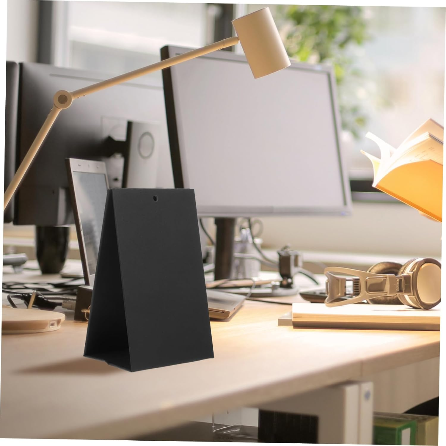 Desk Calendar Shelf Flip Calendar Holder Rack Support for Office Use Tabletop