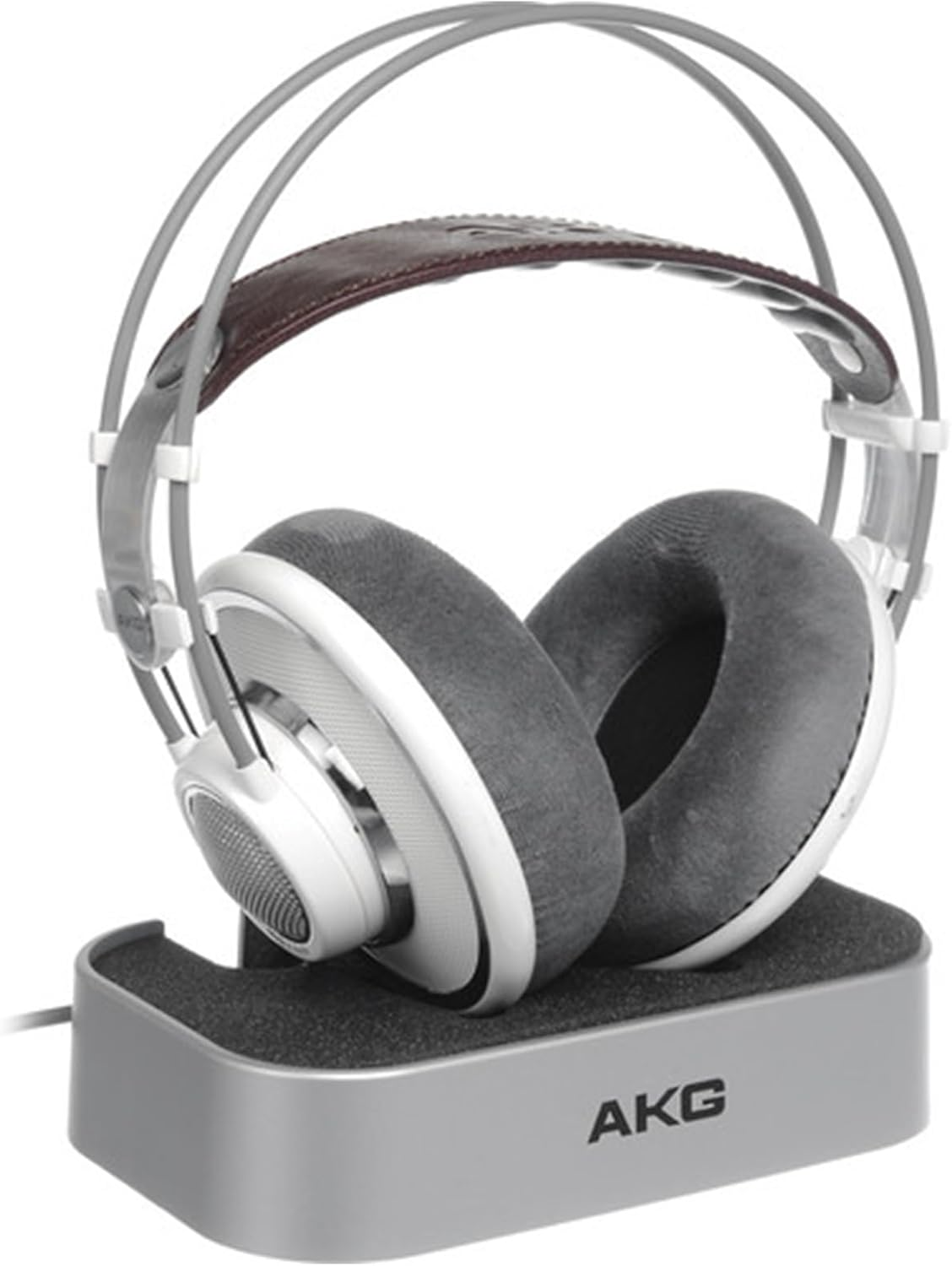 AKG Pro Audio K701 Over-Ear, Open-Back, Flat-Wire, Reference Studio Headphones, White