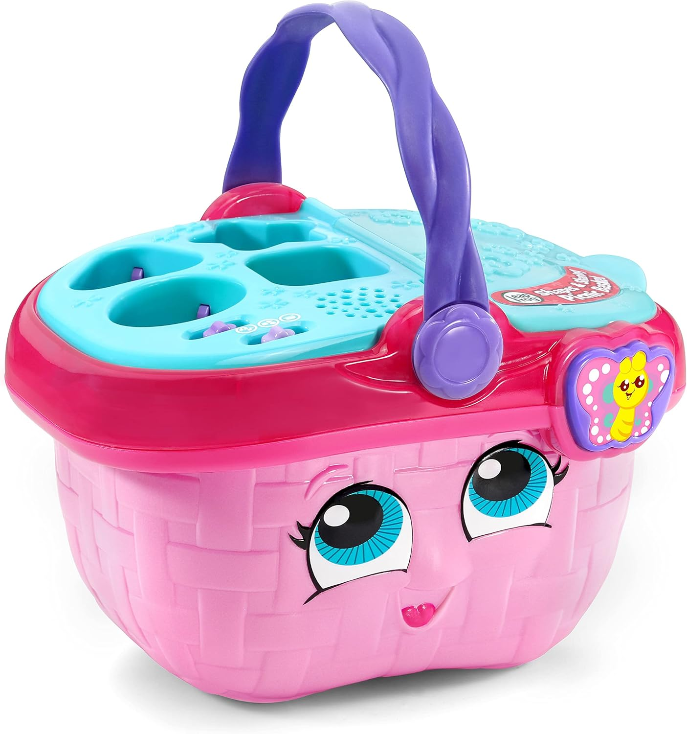 Leapfrog Shapes & Sharing Picnic Basket Refresh - Electronic Toys Role Play Picnic - 603603 - Pink image number 4