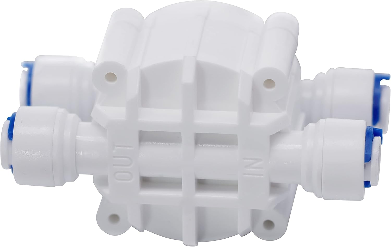 DIGITEN 1/4 Automatic Shut-Off Valve with Quick-Connect Fittings for RO Reverse Osmosis