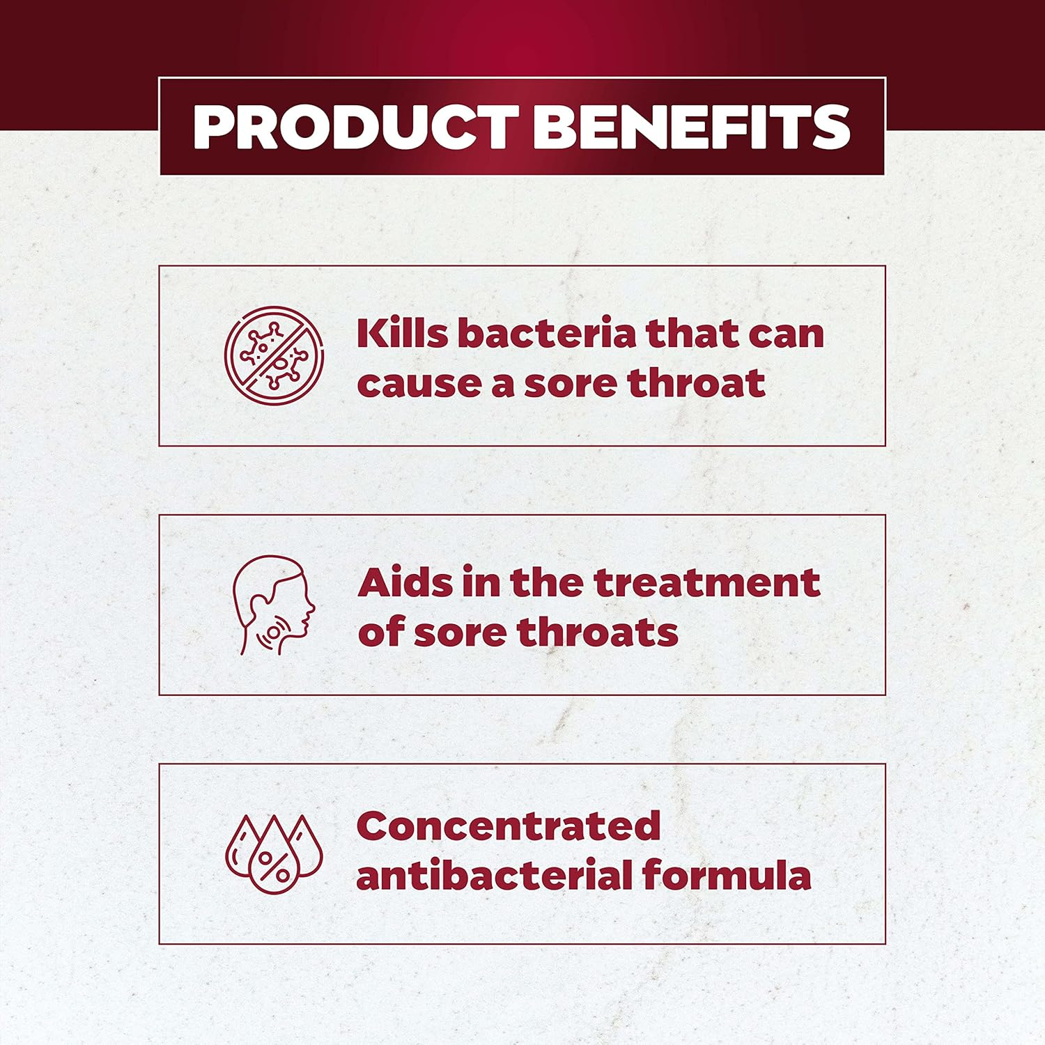 Betadine Sore Throat Gargle Concentrated - Kills Bacteria That May Cause a Sore Throat, 40ML image number 2