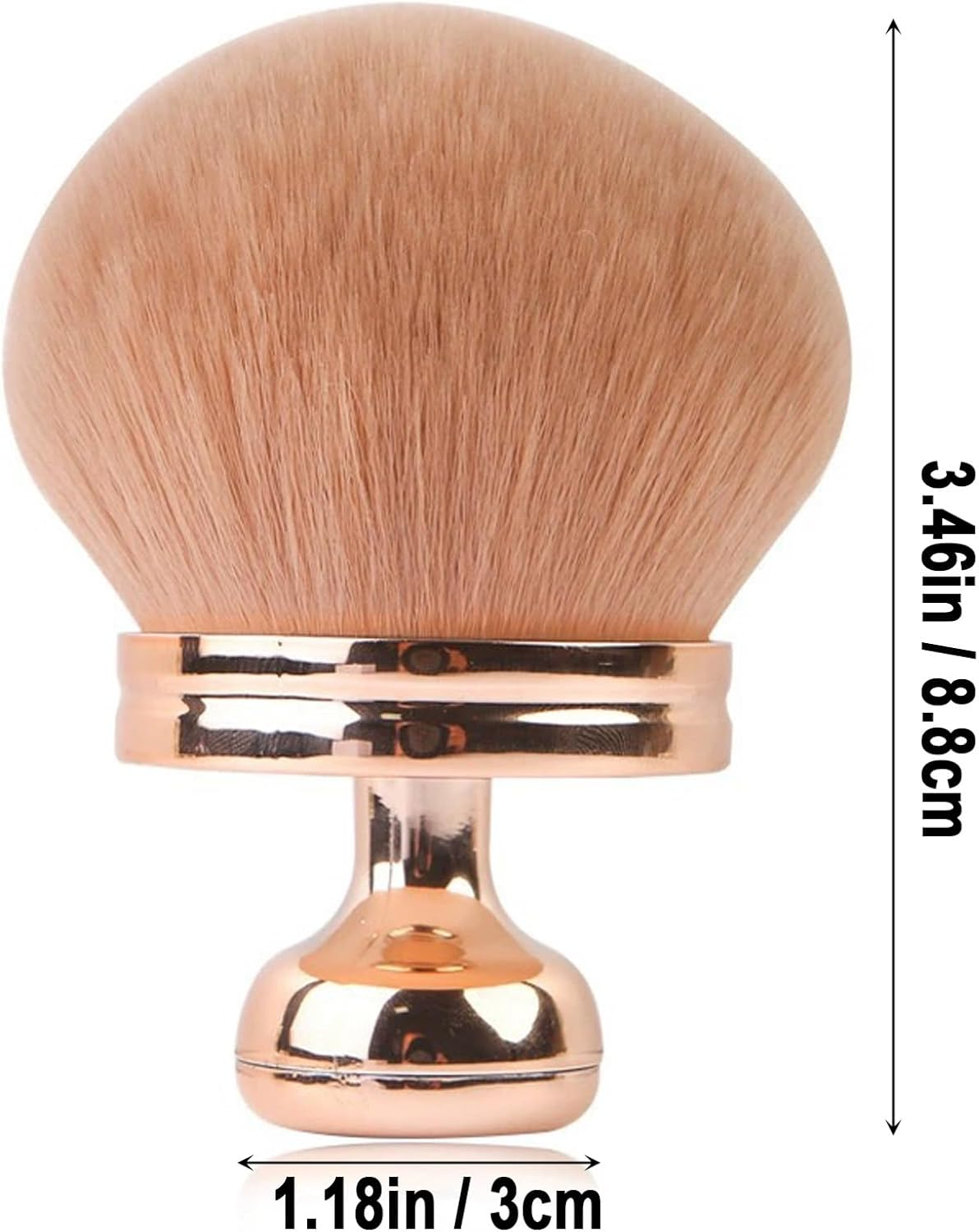 Self Tanner Brush, Body Makeup Self Tanning Brush Applicator with Wide Head and Soft Bristles image number 3