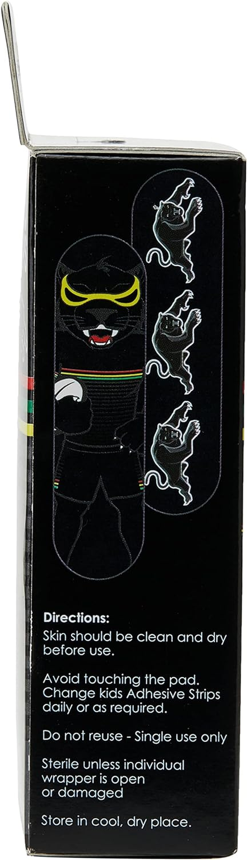 NRL Panthers Mascot Adhesive Bandages (Pack of 20) image number 1