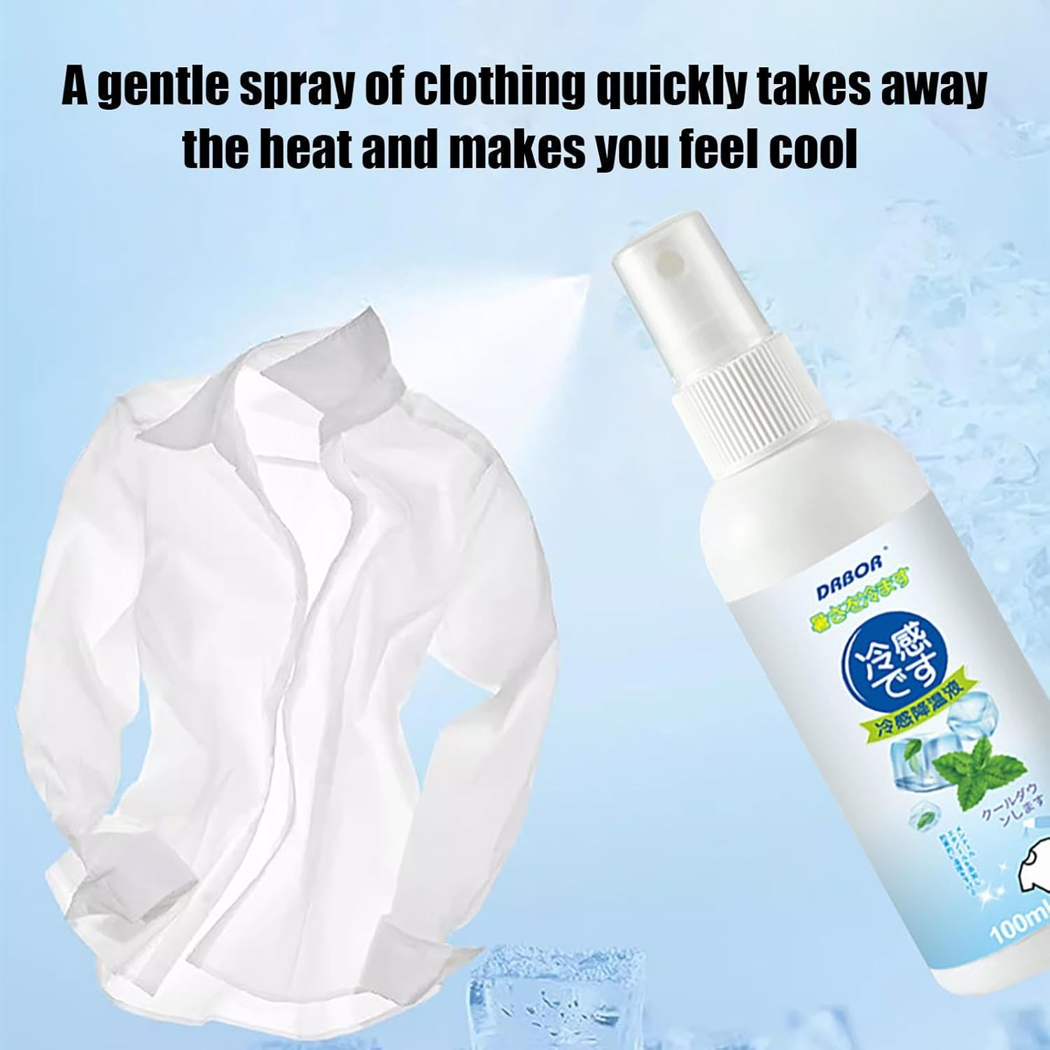 Refreshing Spray for the Body | Instant Refreshing Spray for Summer | Extracts from Natural Plants, Refreshing Product for Camping, Excursions, Hiking and Picnics image number 1