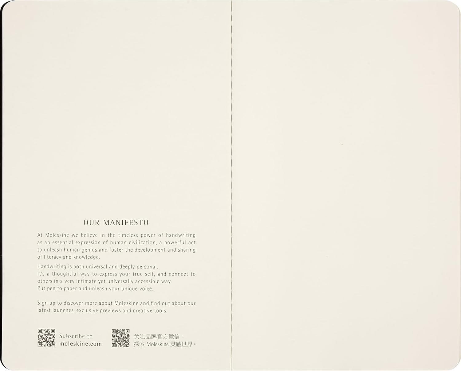 Moleskine Limited Edition Nasa-Inspired Cahier Journals, Soft Cover, Large (5" X 8.25"), Plain, Black/Gray, 80 Pages (Set of 2)