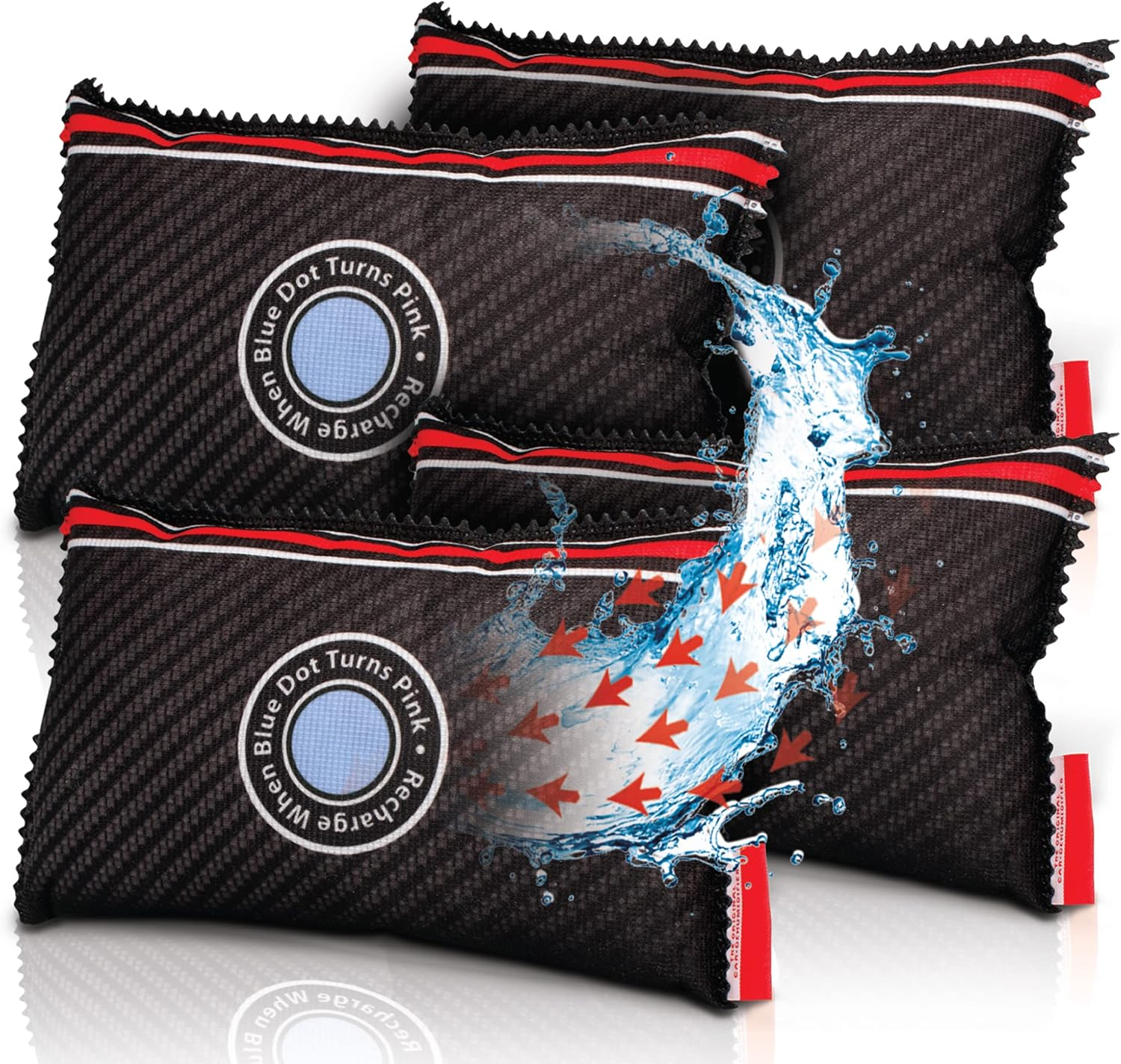 Zarpax Reusable Car Dehumidifier - Rechargeable Dehumidifier for Car, Trucks, and Rvs - Prevent Damp & Moisture on Windscreens with This Portable Moisture Absorber for Car - anti Fog Car Windshield image number 1