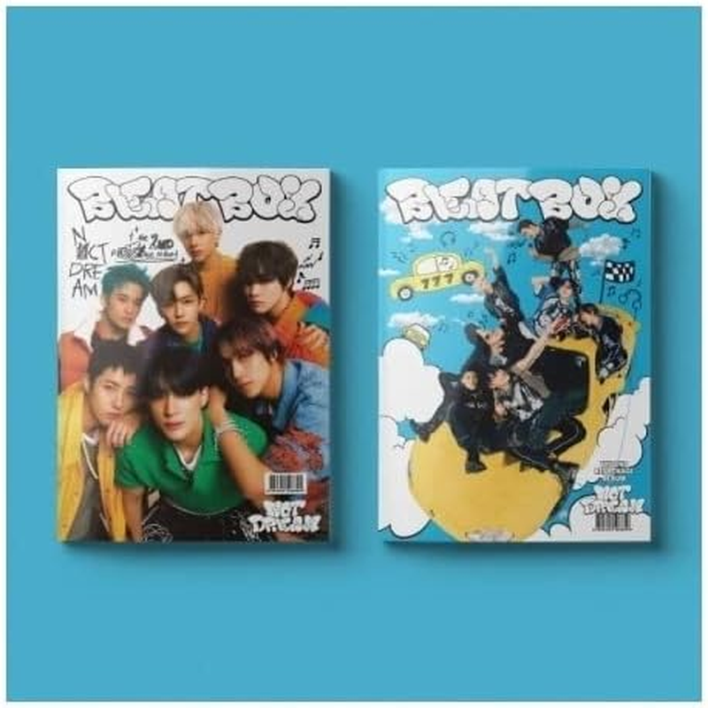 NCT Dream Beatbox 2Nd Album Repackage Photobook Version YOUNG STAR Cover Cd+1P Folding Poster on Pack+Booklet+Photocard+Sticker+Tracking Sealed