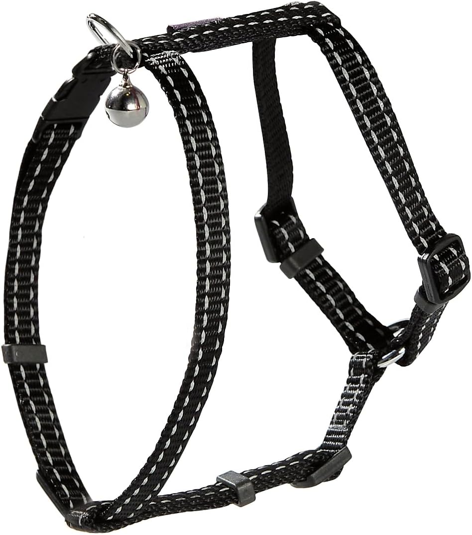 Bobby Safe - Cat Harness and Lead - Escape Protection - Reflective Resistant - Turquoise - 25-38 X 10 Cm - Fuchsia image number 5