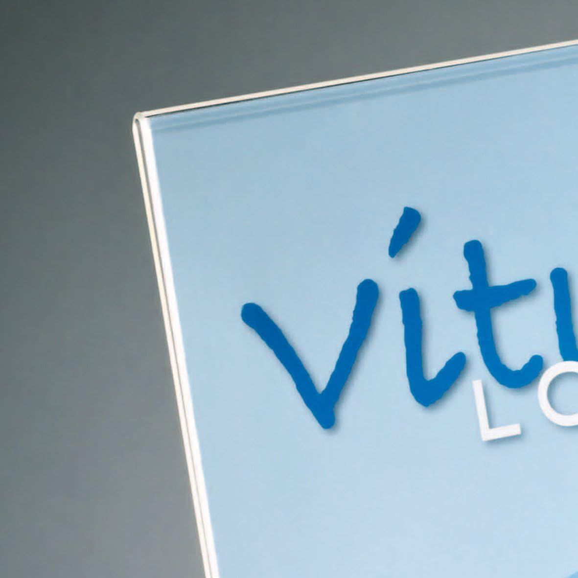 SIGEL TA210 Sign Holder, Slanted, for A4, Single-Sided Presentation, Uv Resistant Acrylic, Transparent, 3 Pcs. image number 5