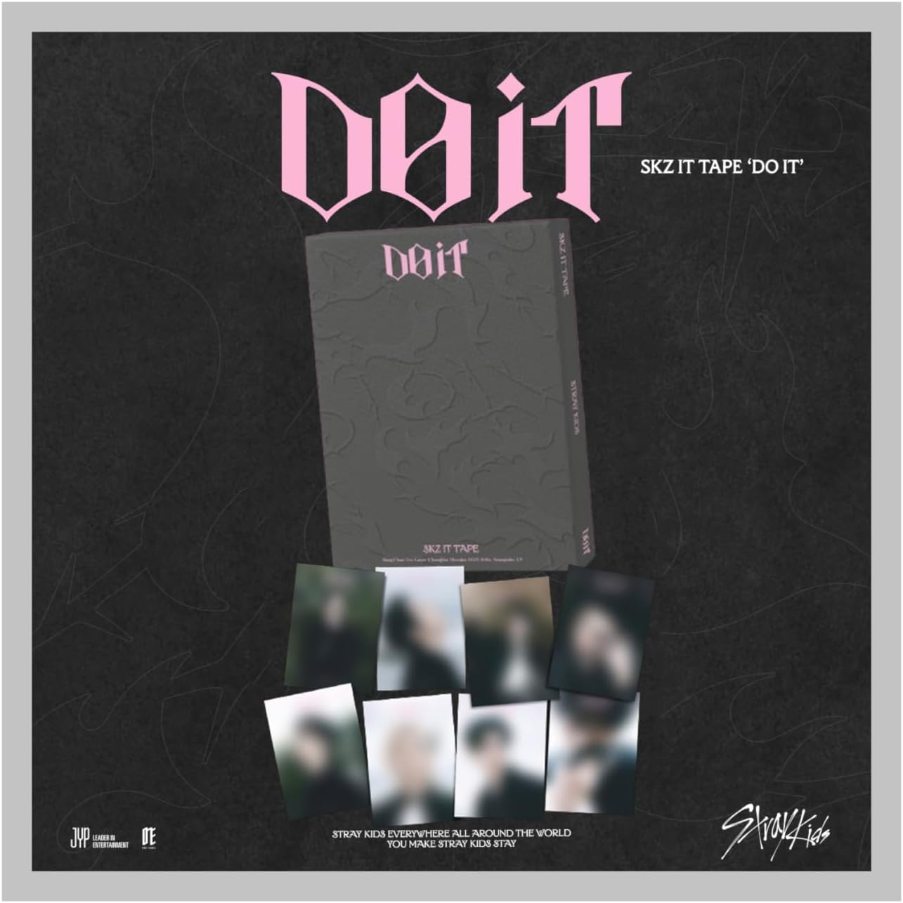 Stray Kids DO IT SKZ IT TAPE Album with Tracking Sealed (DO 2 Version Set : Do+1Accordion)